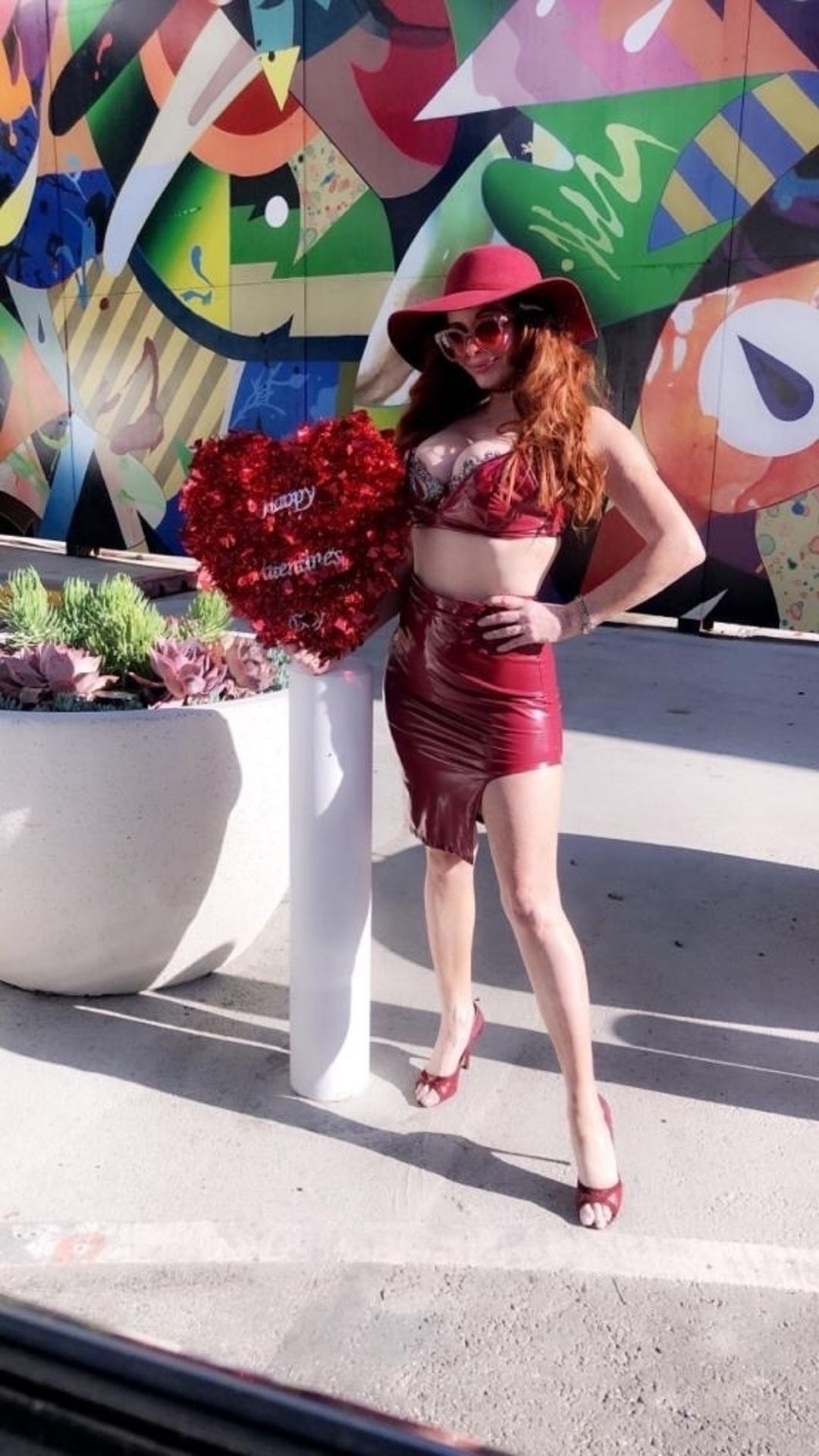 Phoebe Price Wishes You a Happy Valentine’s Day in Beverly Hills (66 Photos + Video)