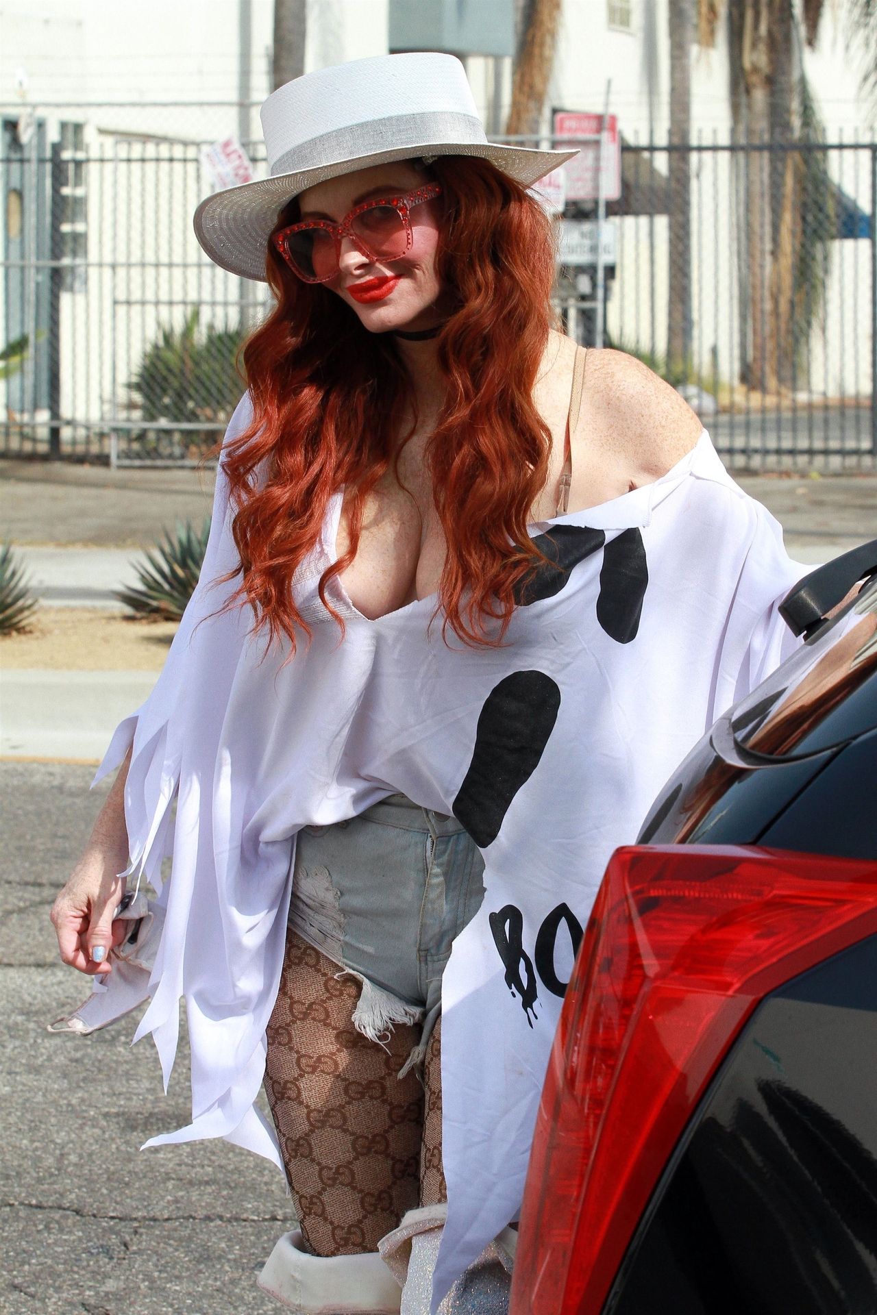 Phoebe Price is Seen in the Halloween Spirit (25 Photos)