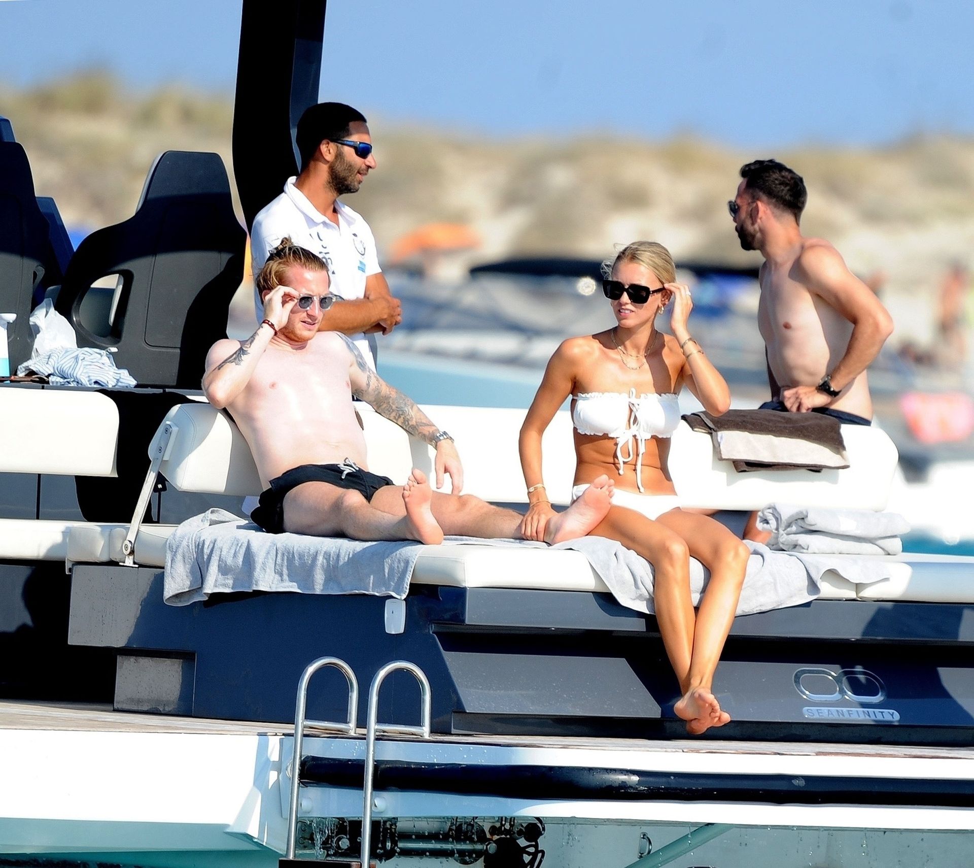 Marco Reus & Scarlett Gartmann Lap Up the Spanish Sunshine Out in Formentera (44 Photos)