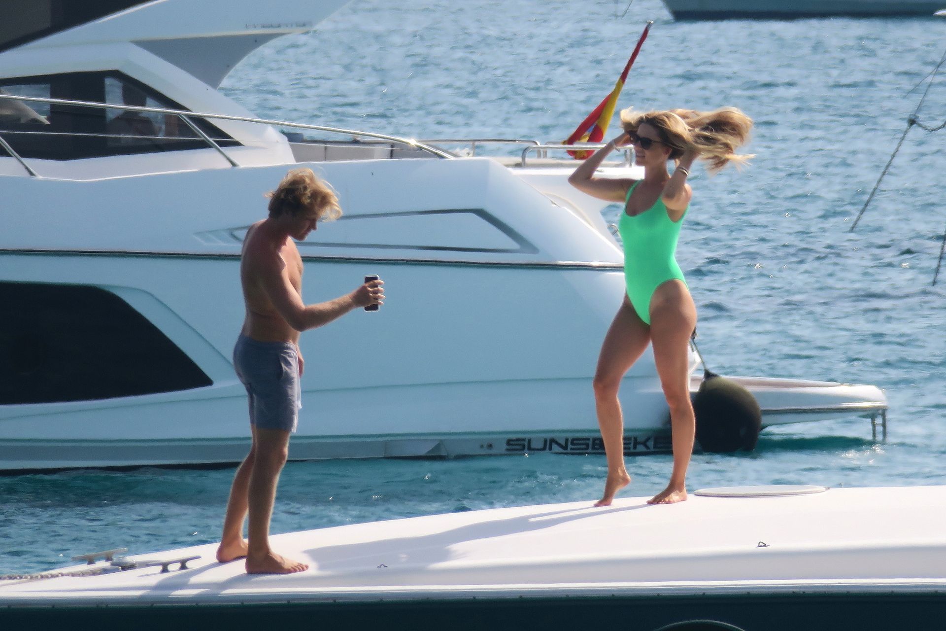 Nico Rosberg & Vivian Sibold Enjoy Their Holidays in Spain (23 Photos)
