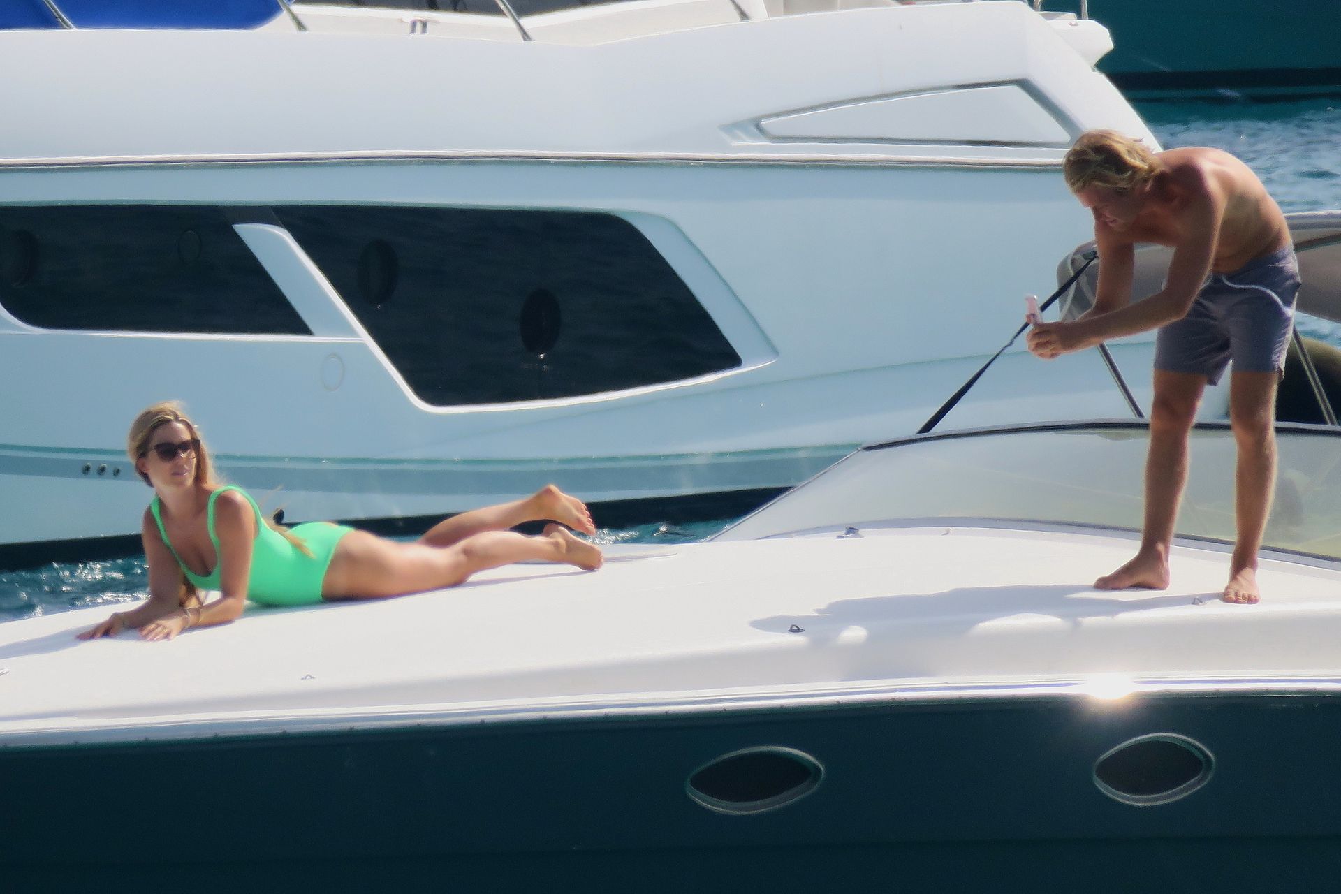 Nico Rosberg & Vivian Sibold Enjoy Their Holidays in Spain (23 Photos)