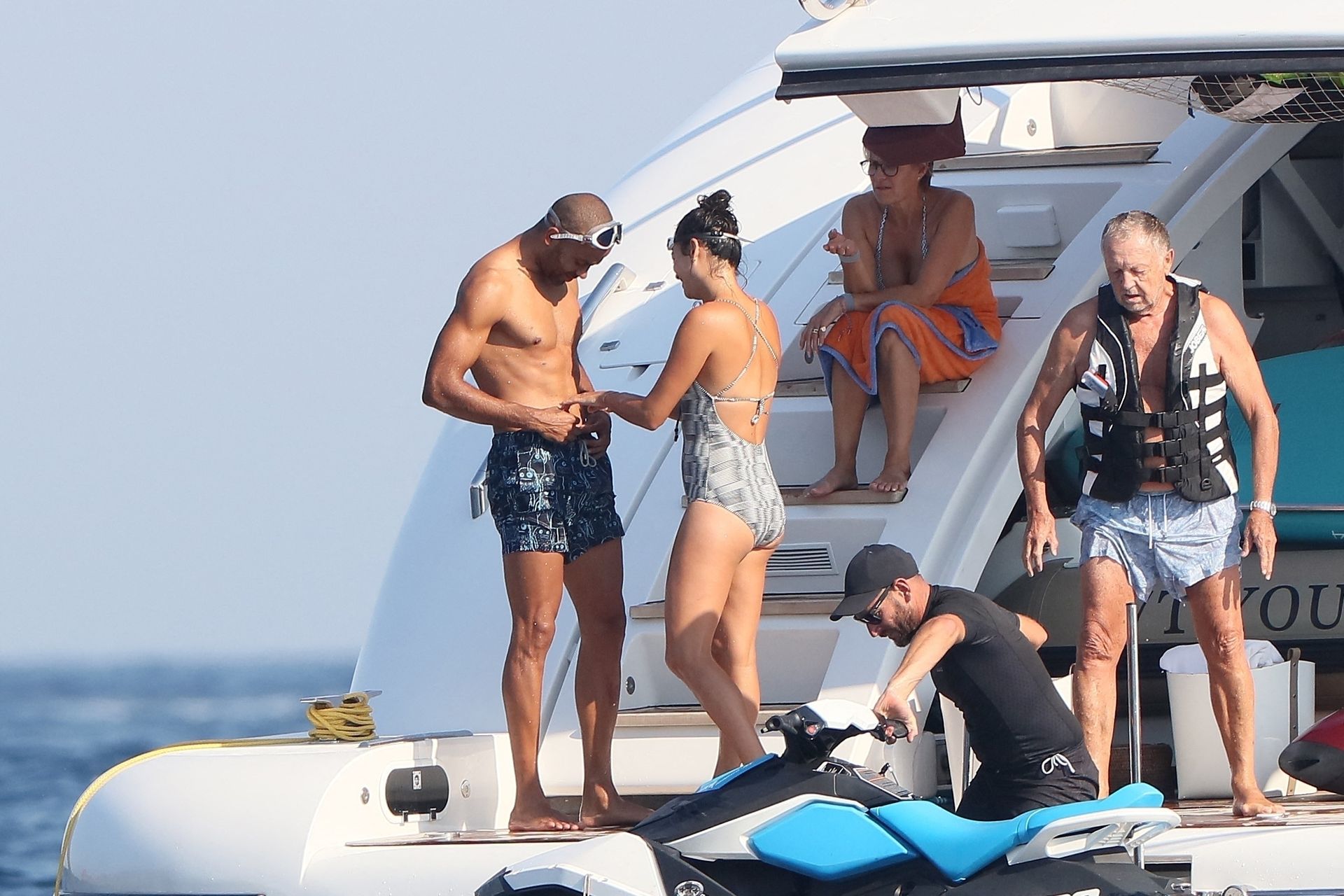 Tony Parker & Alize Lim Are Seen on Holiday in Saint-Tropez (86 Photos)