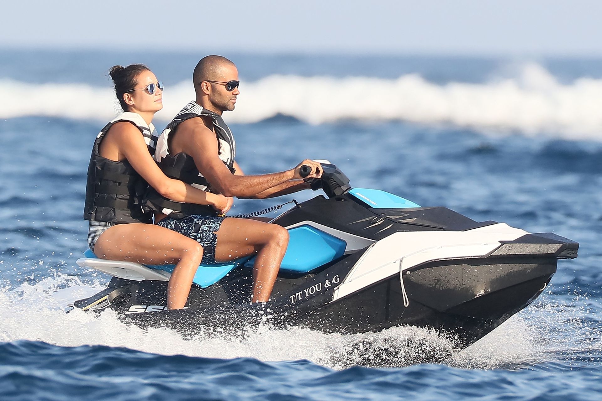 Tony Parker & Alize Lim Are Seen on Holiday in Saint-Tropez (86 Photos)