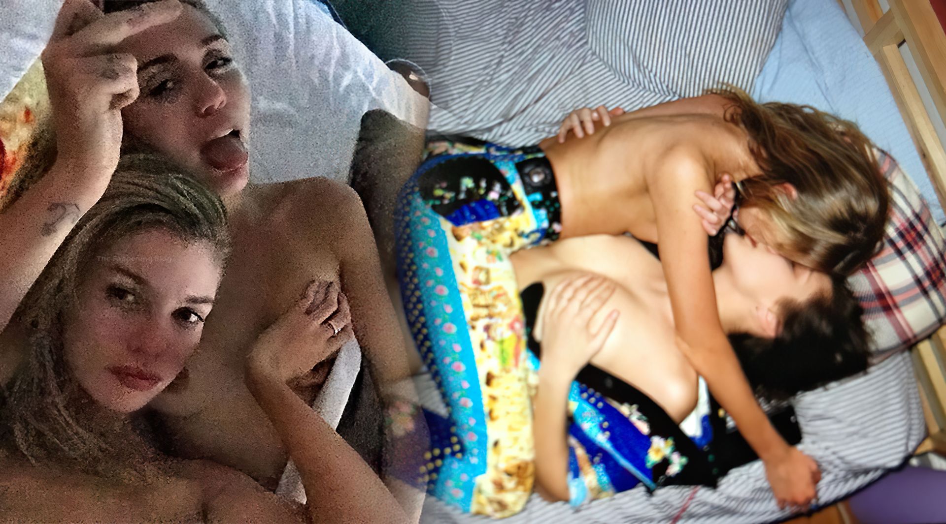 Stella Maxwell, Bella Hadid & Miley Cyrus Nude Leaked The Fappening (2 Photos)