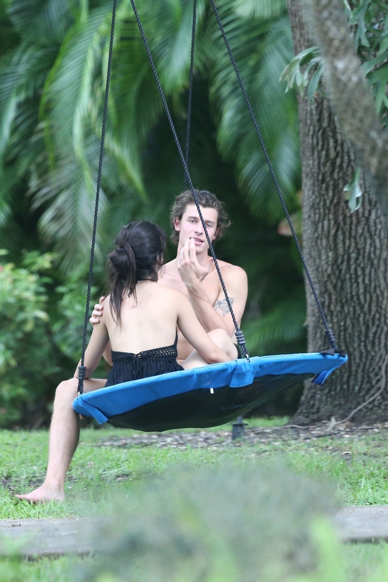 Shawn Mendes & Camila Cabello Are Having a Romantic Time on a Swing (26 Photos)