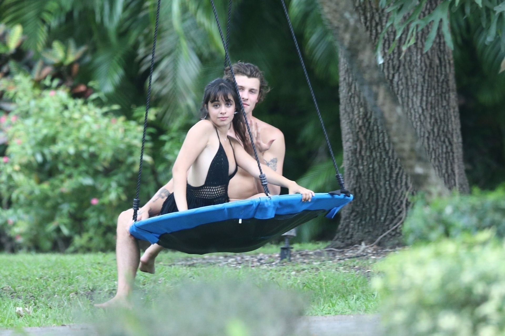Shawn Mendes & Camila Cabello Are Having a Romantic Time on a Swing (26 Photos)
