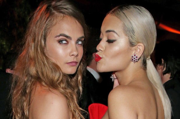 Rita Ora & Cara Delevingne Sexy (6 Photos)