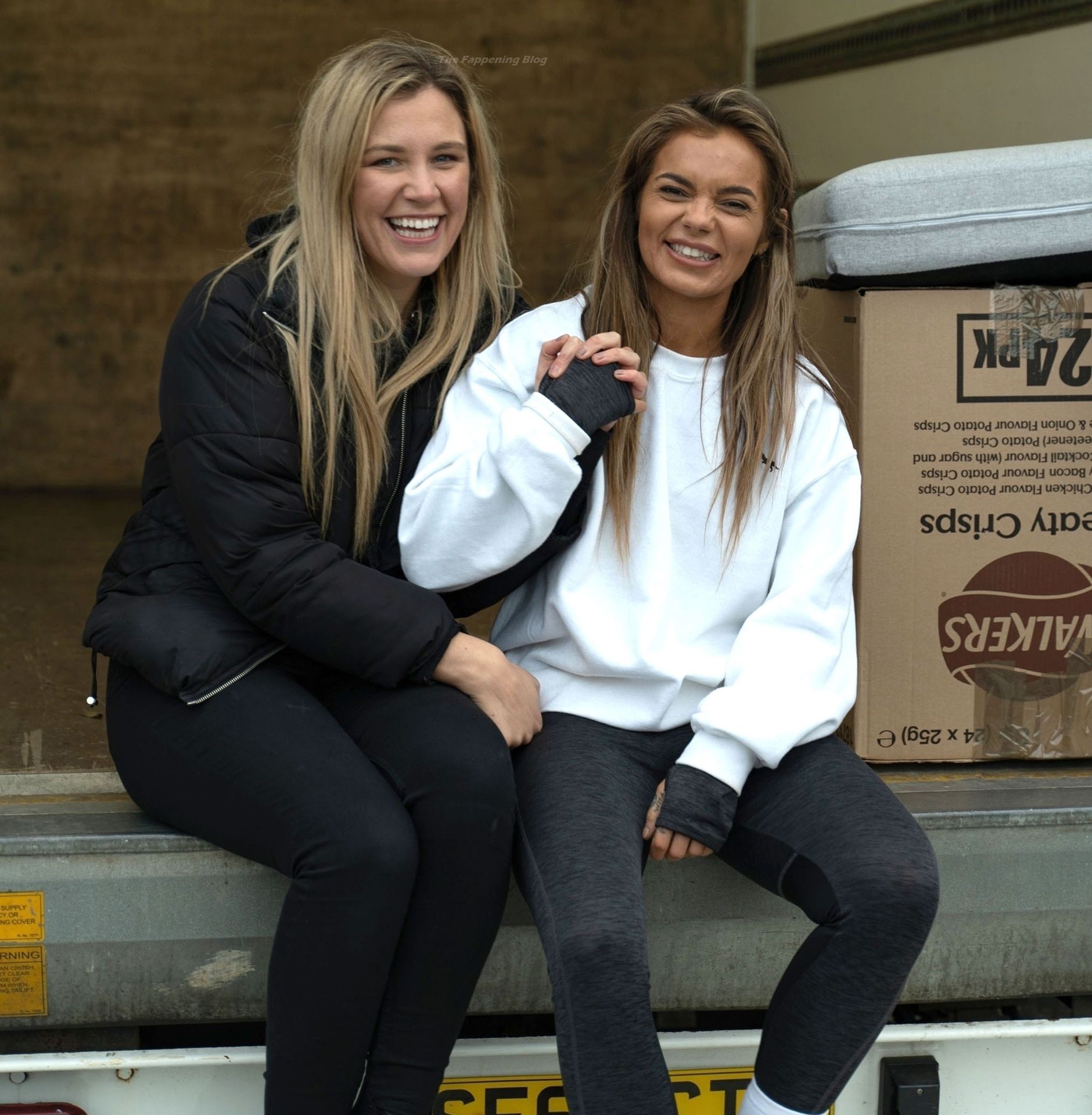 Sarah Hutchinson & Charlotte Taundry Move Into Their New Pad in Blackpool (16 Photos)