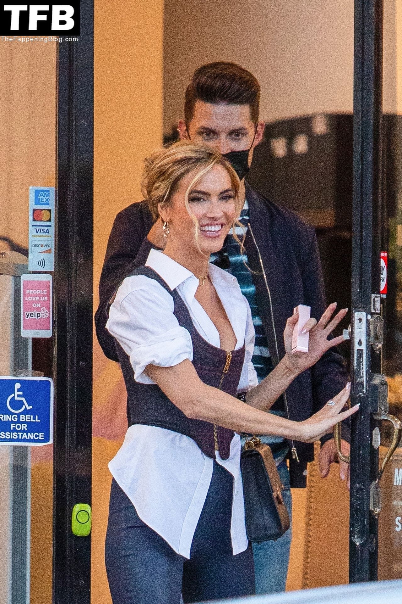 Sexy Chrishell Stause is Seen Filming on Ventura with Heather Rae El Moussa (30 Photos)