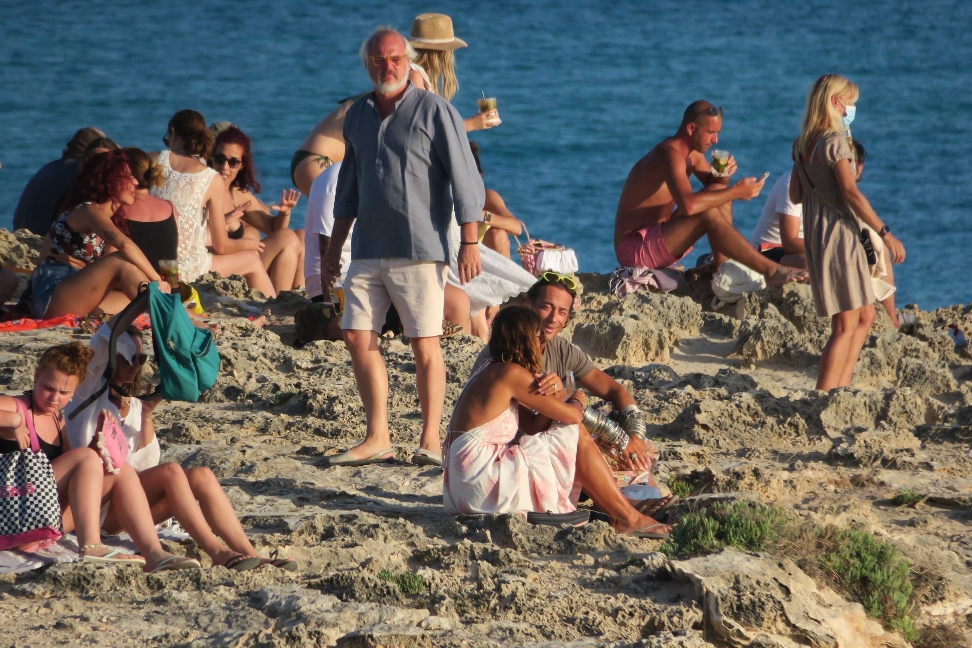 Soldano Kunz Enjoys
 a Nude Day on the Beach with Cristina Parodi in Formentera (35 Photos)