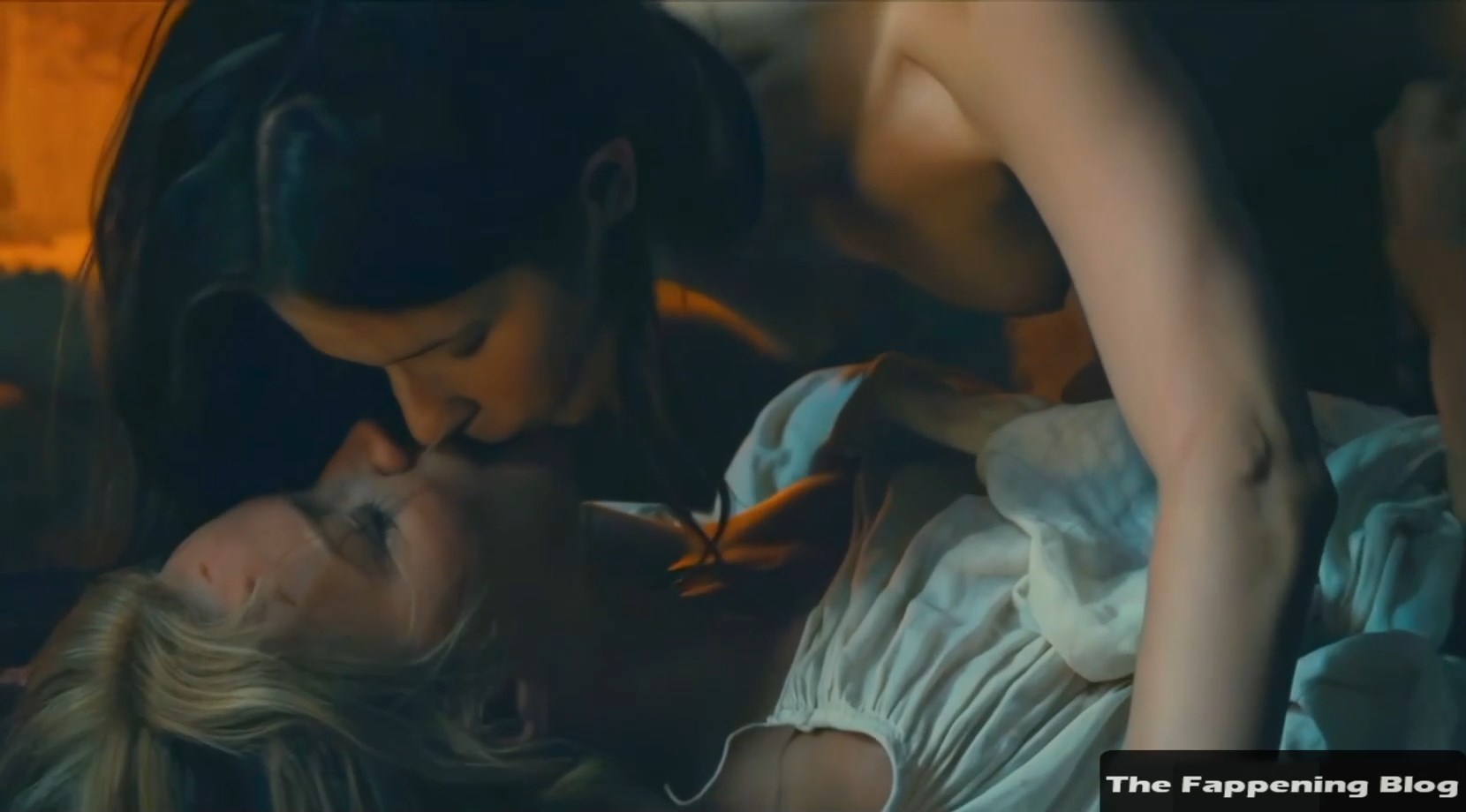 Virginie Efira & Daphne Patakia Nude  - Benedetta (15 Pics + Lesbian Sex Video Scene)