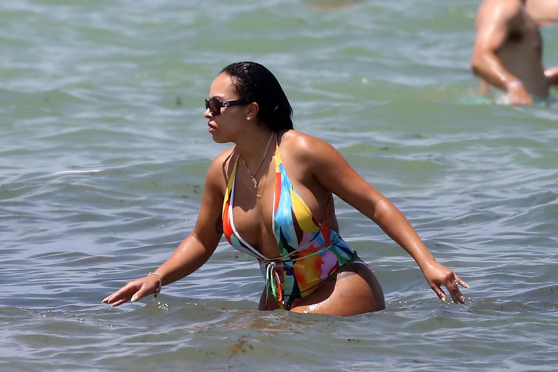 Roman Reigns & Galina Becker Hit the Beach in Miami (18 Photos)