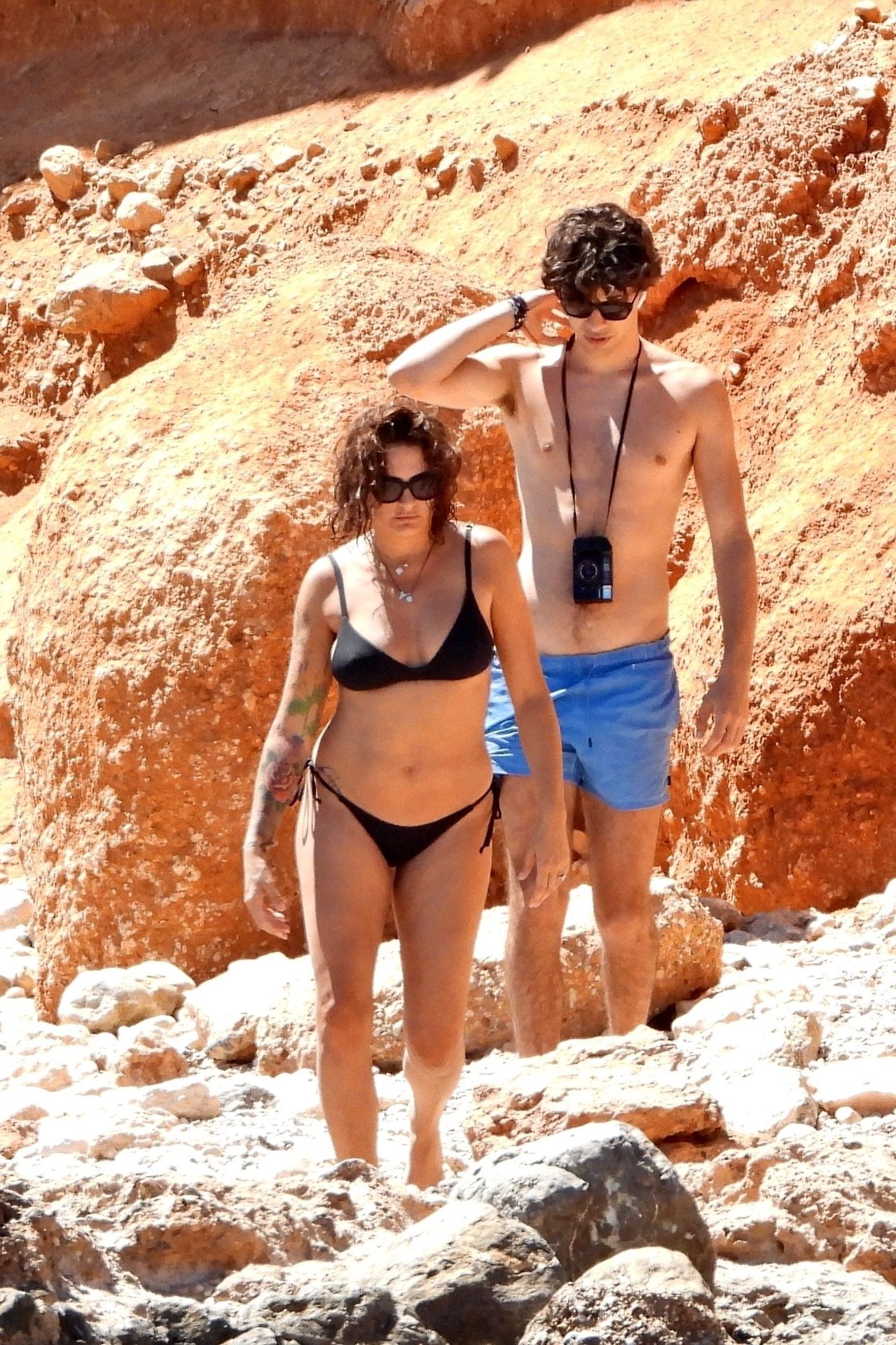 Robert Pires & Jessica Lemarie Enjoy a Day in Ibiza (36 Photos)