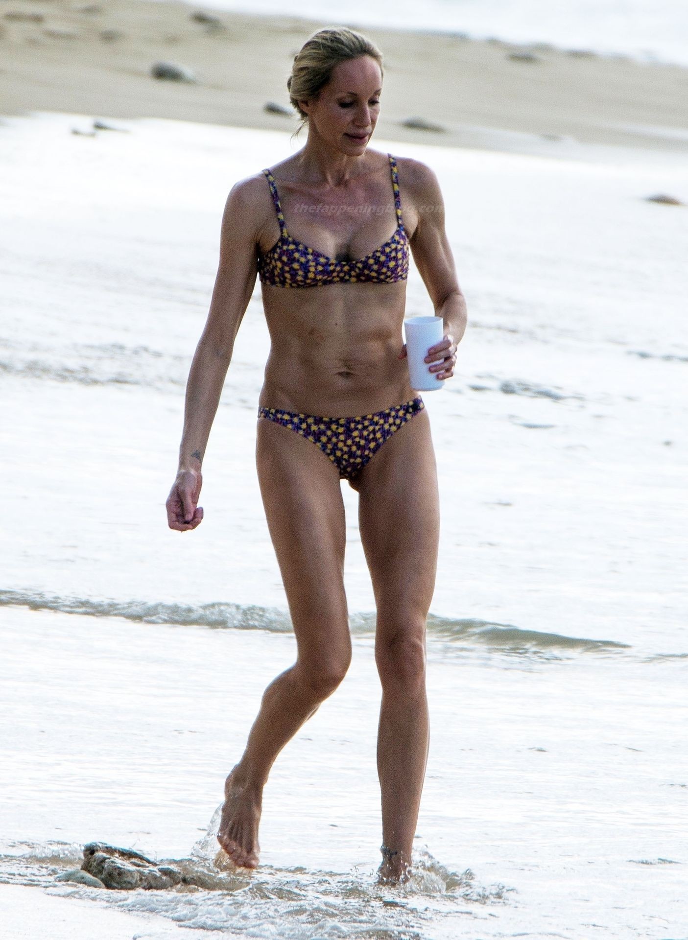 Skinny Kristen Pazik is Spotted on Sandy Lane Hotel’s Beach (20 Photos)