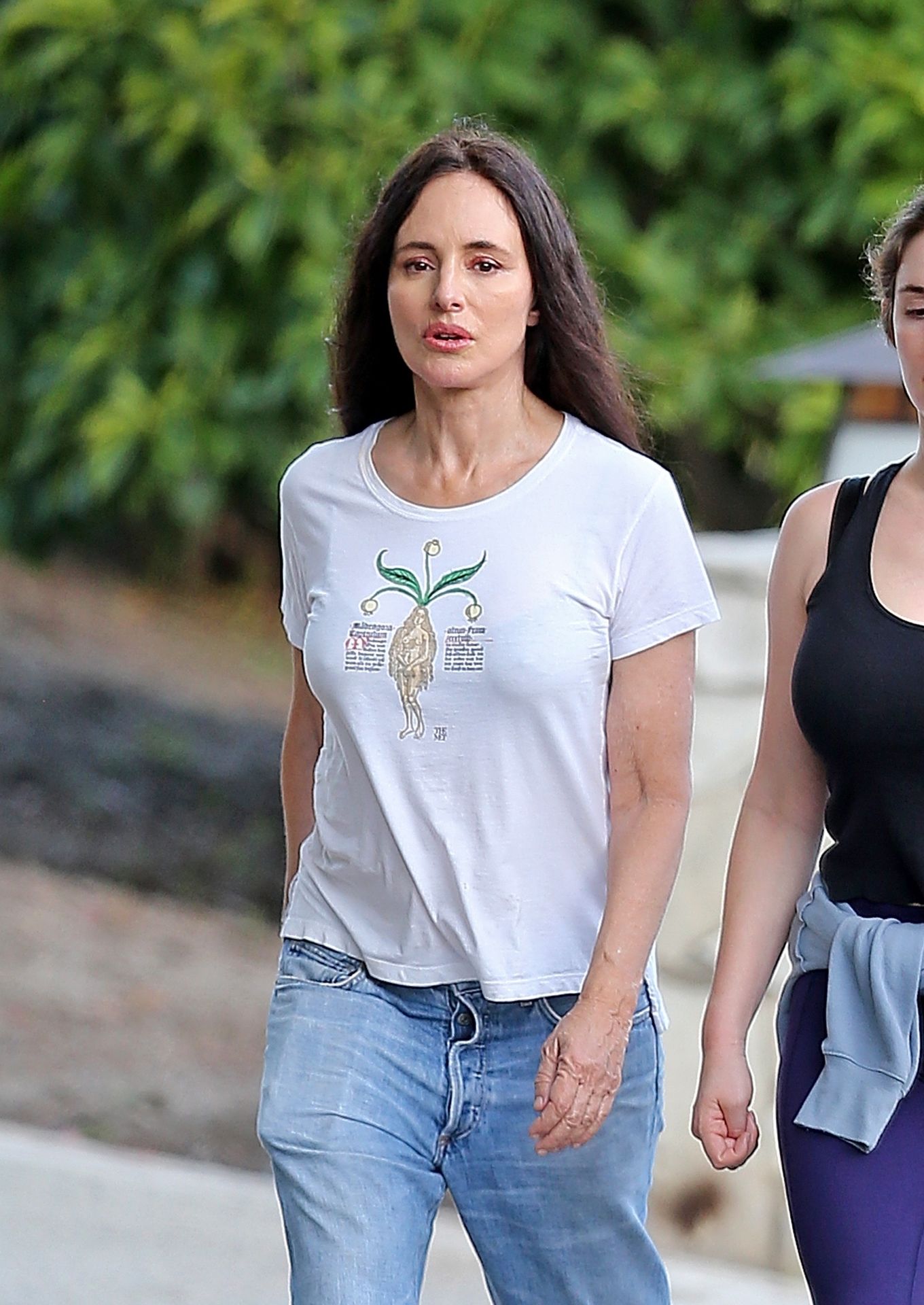 Sexy Madeleine Stowe & May Benben Take a Stroll in LA (11 Photos)