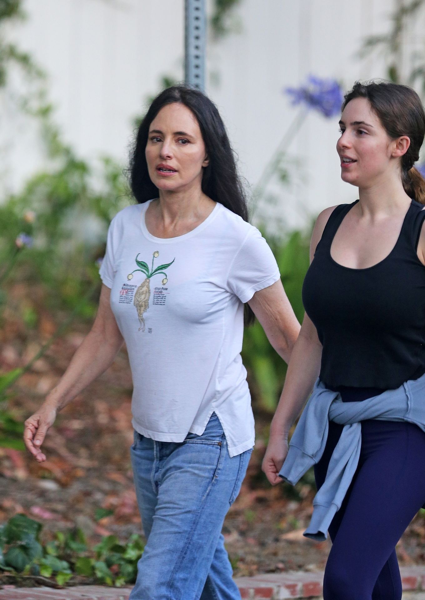 Sexy Madeleine Stowe & May Benben Take a Stroll in LA (11 Photos)