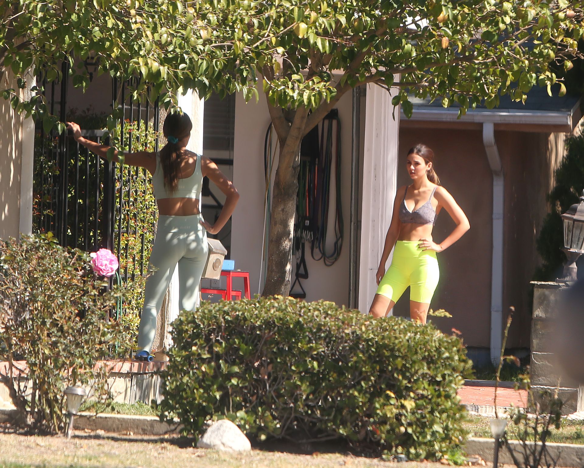 Victoria Justice & Madison Reed are Spotted Working Out in LA (22 Photos)