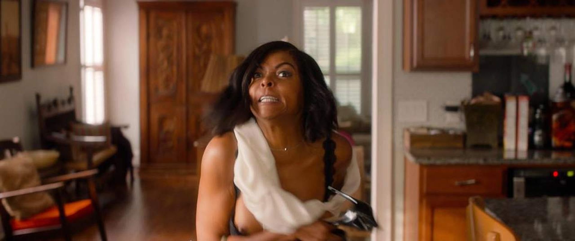 Taraji P. Henson Nude  - What Men Want (8 Pics + GIFs & Video)