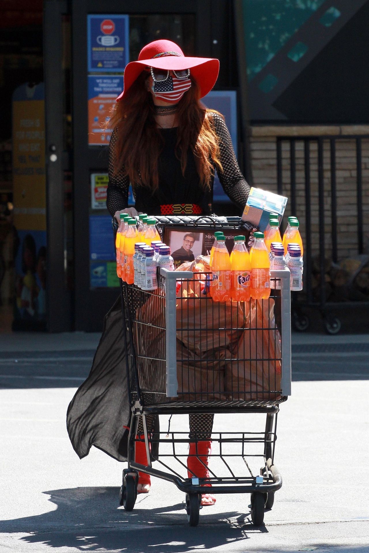 Sexy Phoebe Price Goes Grocery Shopping at Ralphs (64 Photos)