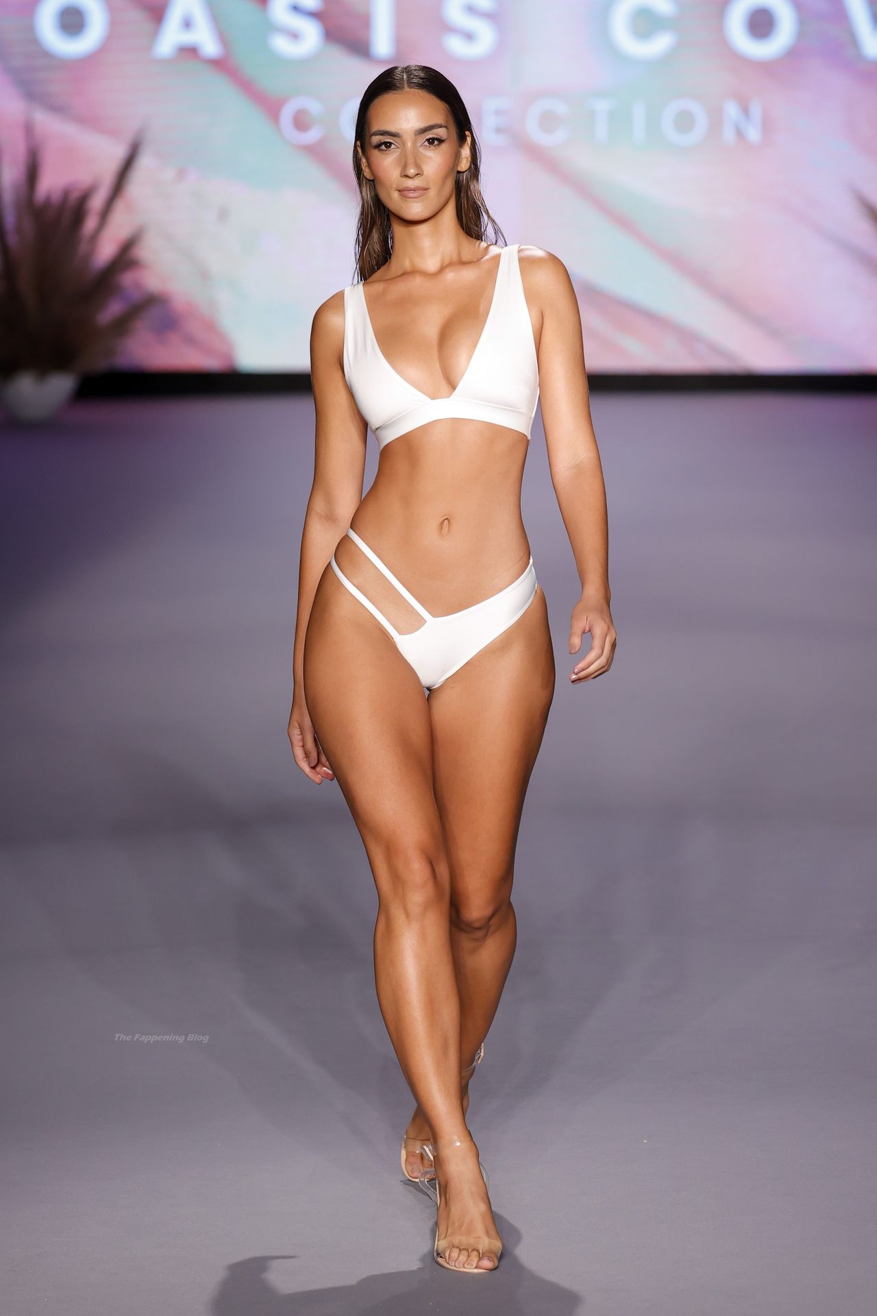 Priscilla Ricart Shows Off Her Fit Body at the Oh Polly Bikini Show (37 Photos)
