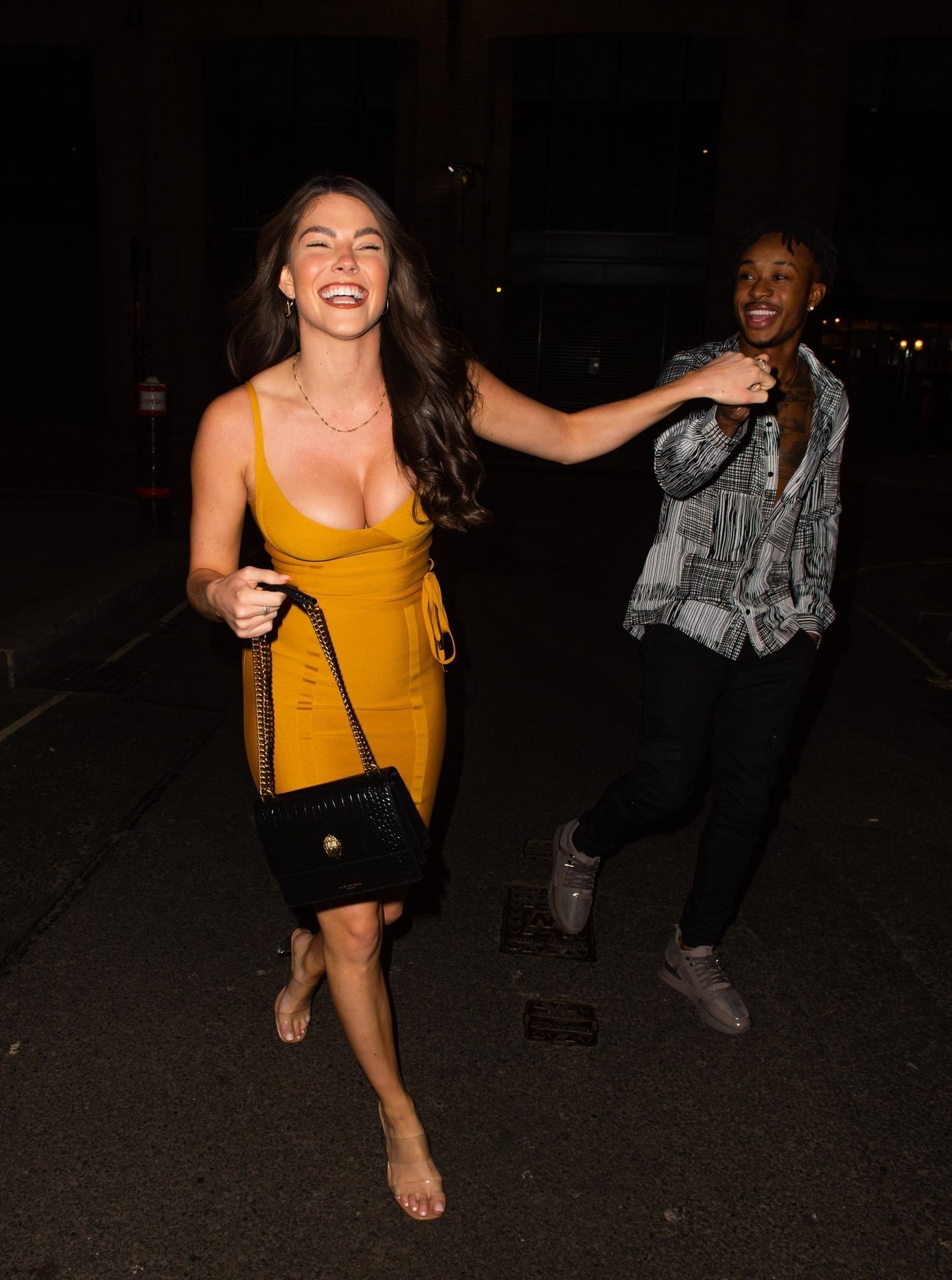 Rebecca Gormley & Biggs Chris Are Seen Heading to a Pub in Newcastle (33 Photos)