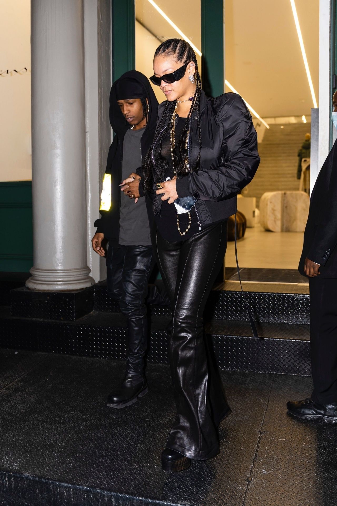 Rihanna & A$AP Rocky are Seen Shopping at Rick Owens in NYC (41 Photos) [Updated]