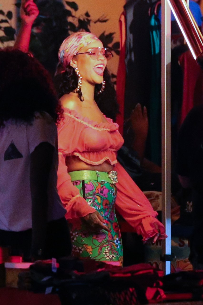 Rihanna See Through (17 Photos)