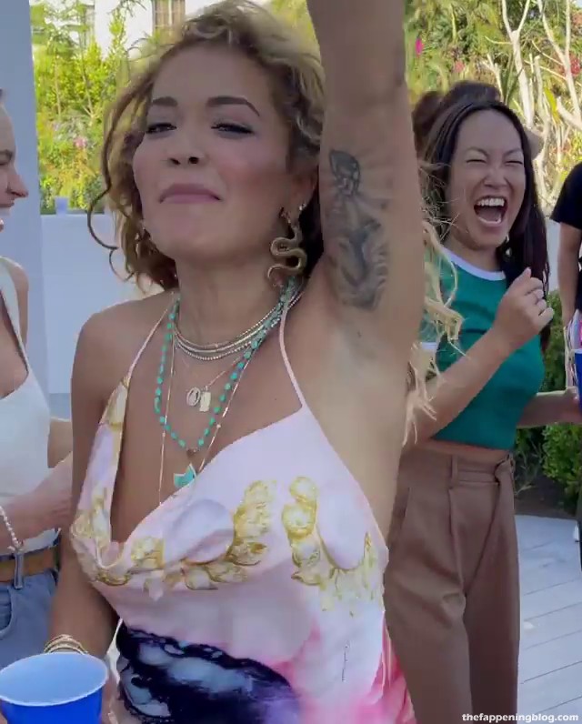 Rita Ora Flashes Her Nude Boob with a Big Nipple (18 Pics + Videos)