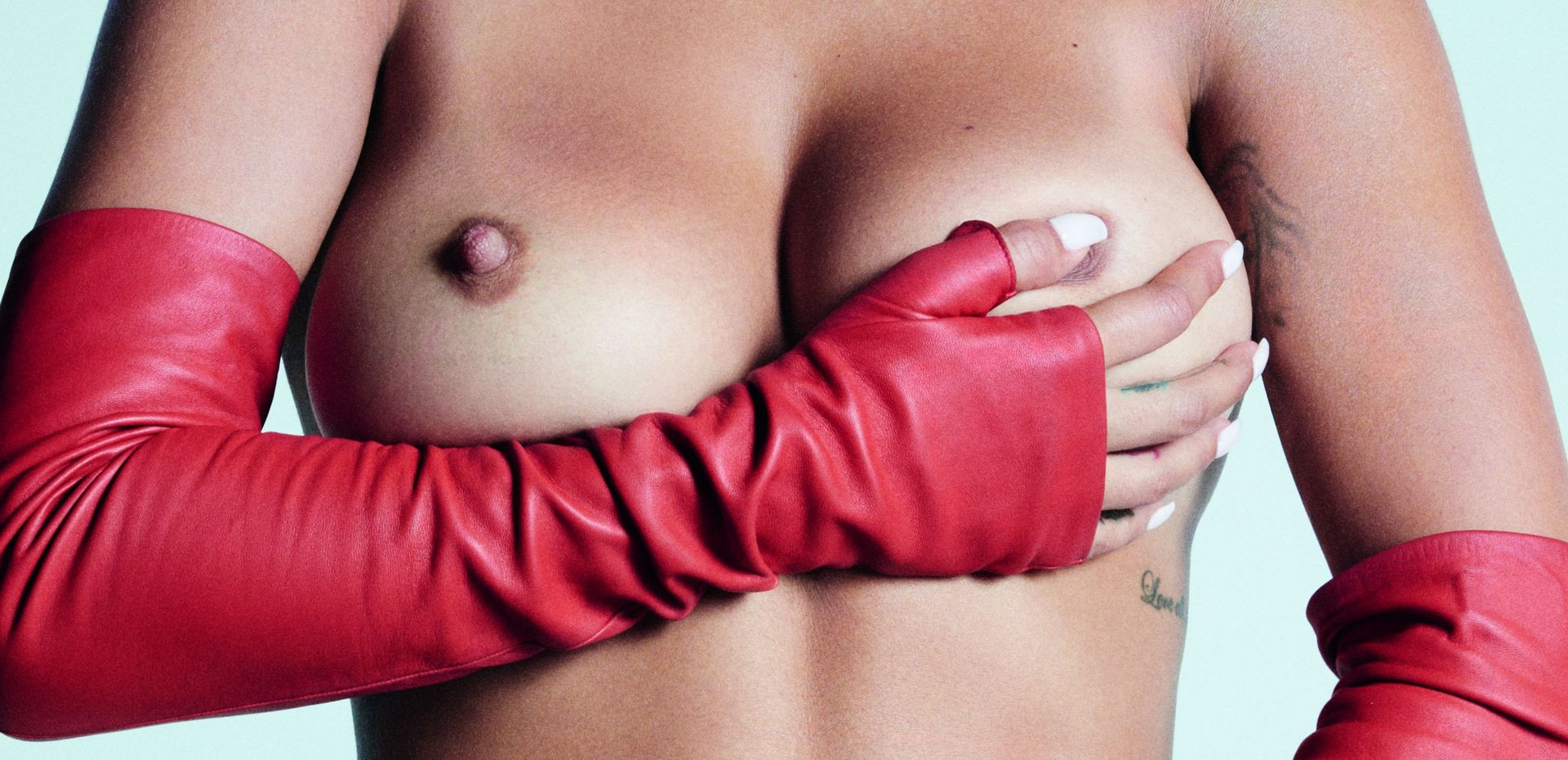 Rita Ora Shows Her Nude Tits for Clash (2 Photos)