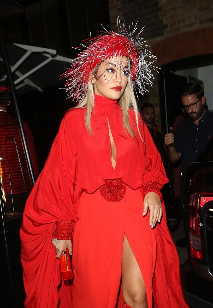 Rita Ora Upskirt Cleavage 135 Photos Nude Celebrity