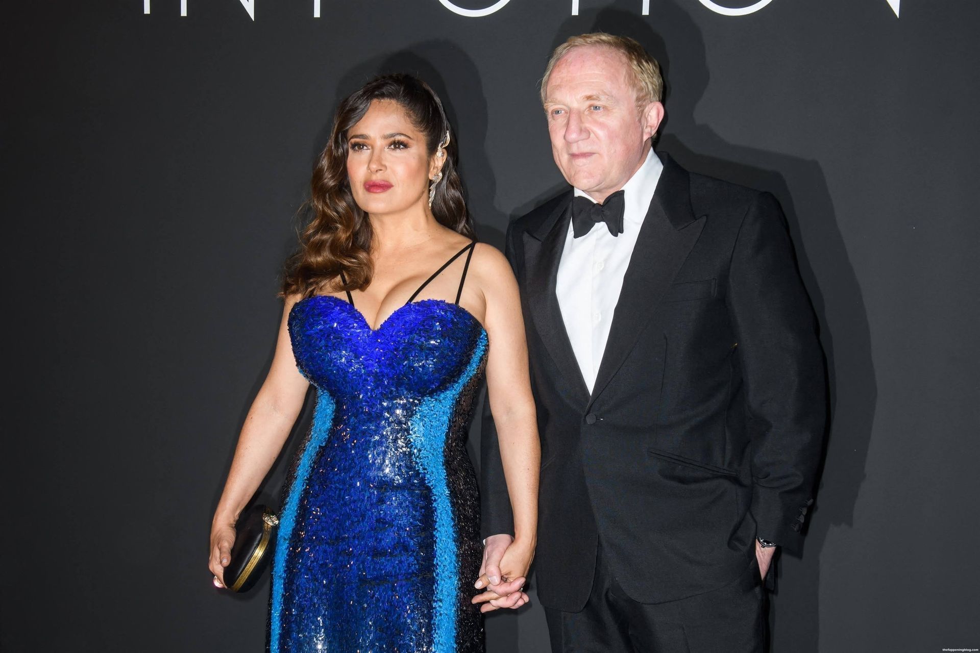 Salma Hayek Flaunts Her Cleavage at the Kering Women In Motion Awards Dinner (49 Photos)