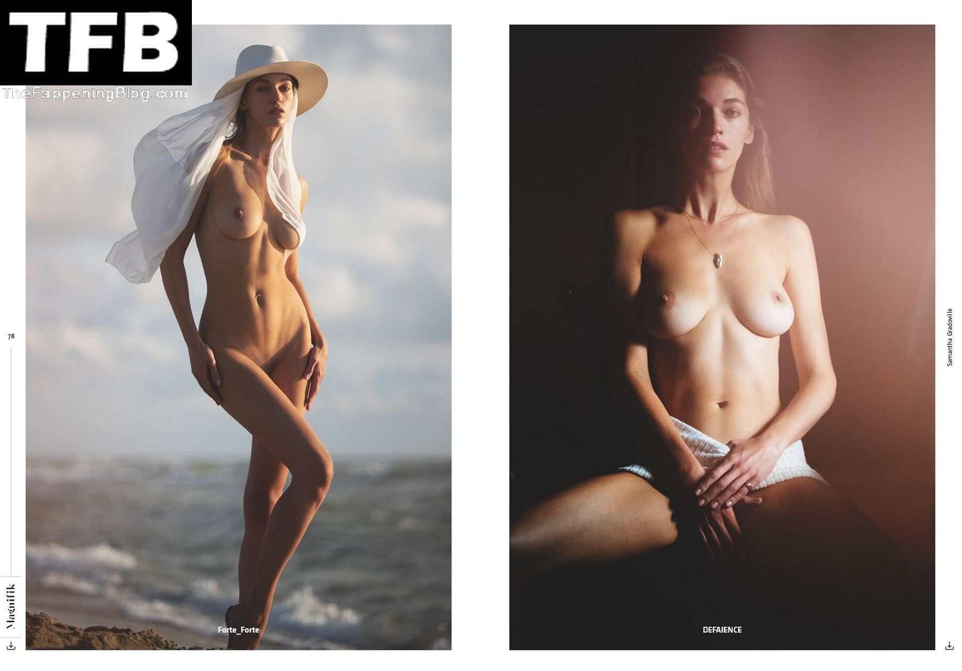 Samantha Gradoville Nude  - Magnifik №4 (5 Photos)