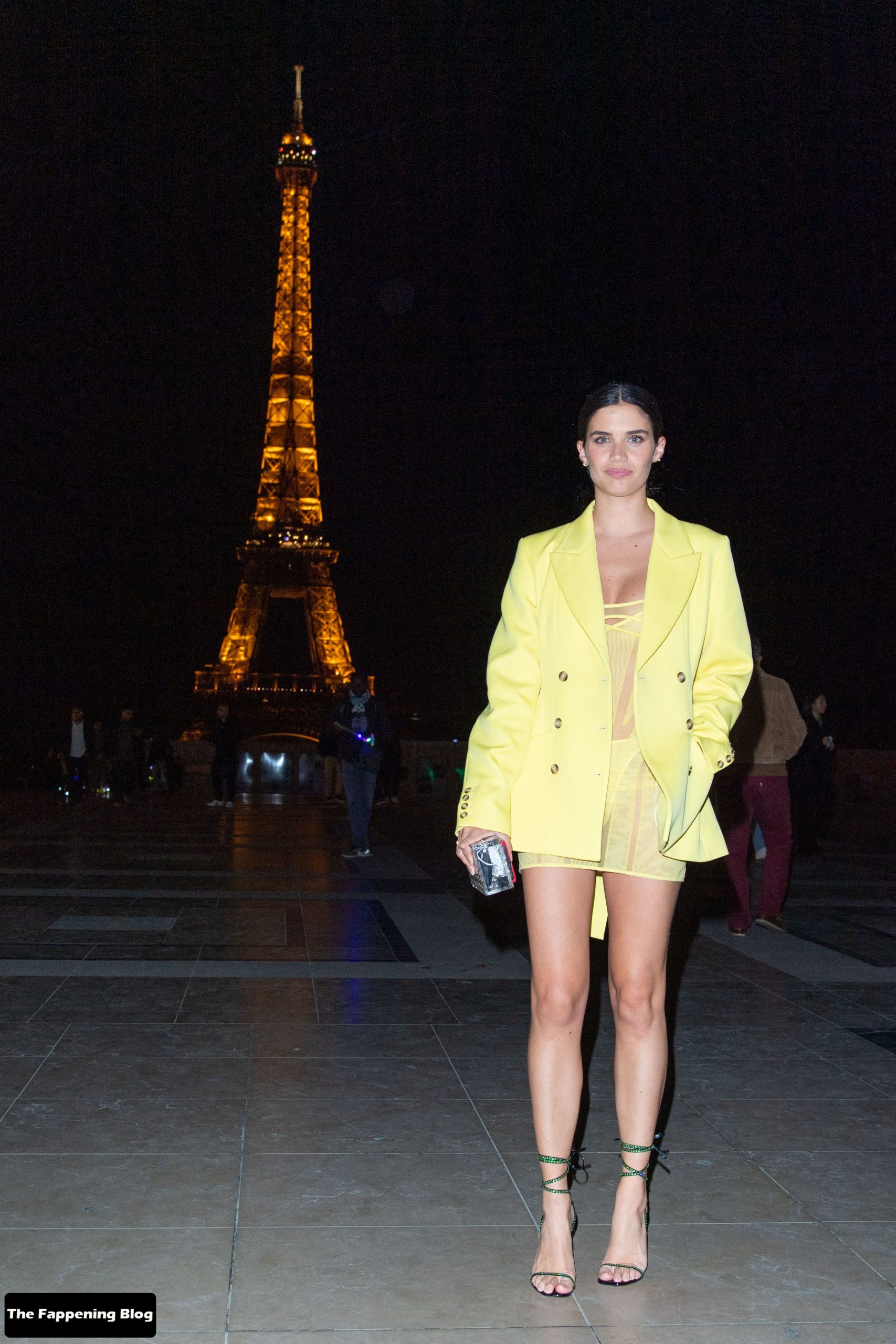 Sara Sampaio Flaunts Her Sexy Legs in Paris (17 Photos)