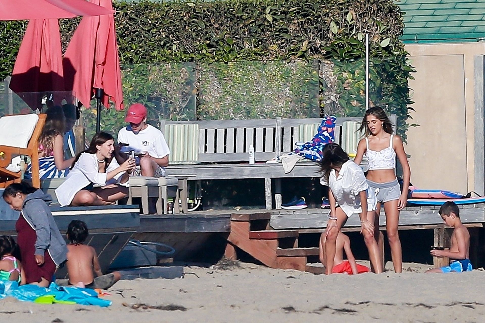 Sistine, Scarlet, Sophia Stallone Have a Party at a Beach House in Malibu (158 Photos)