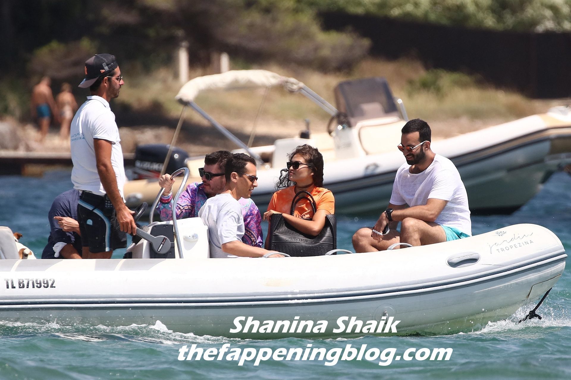 Shanina Shaik & Eli Mizrahi Have Fun in Saint-Tropez (30 Photos)