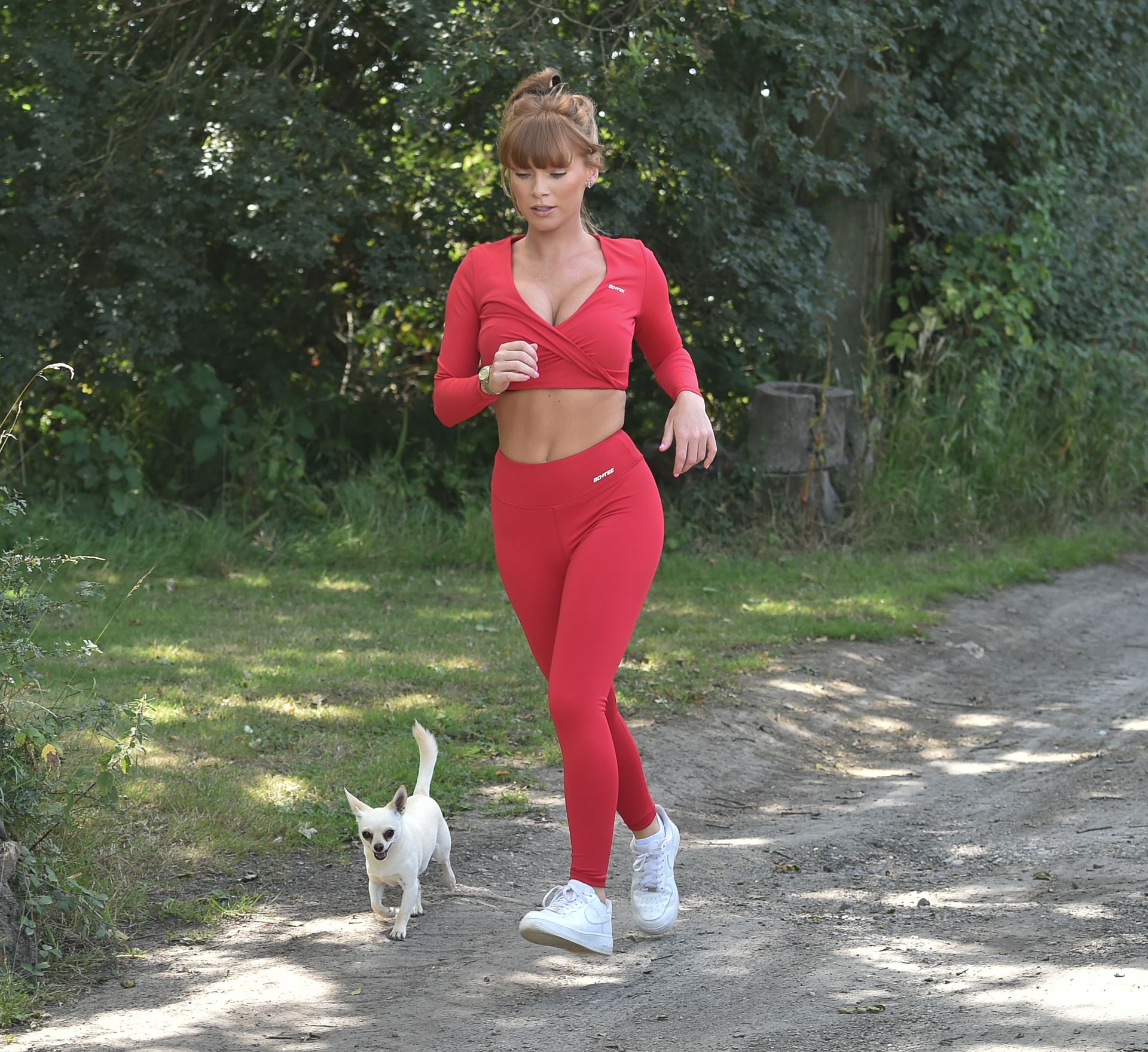 Summer Monteys-Fullam Shows Off Her Assets as She Goes for a Run (17 Photos)