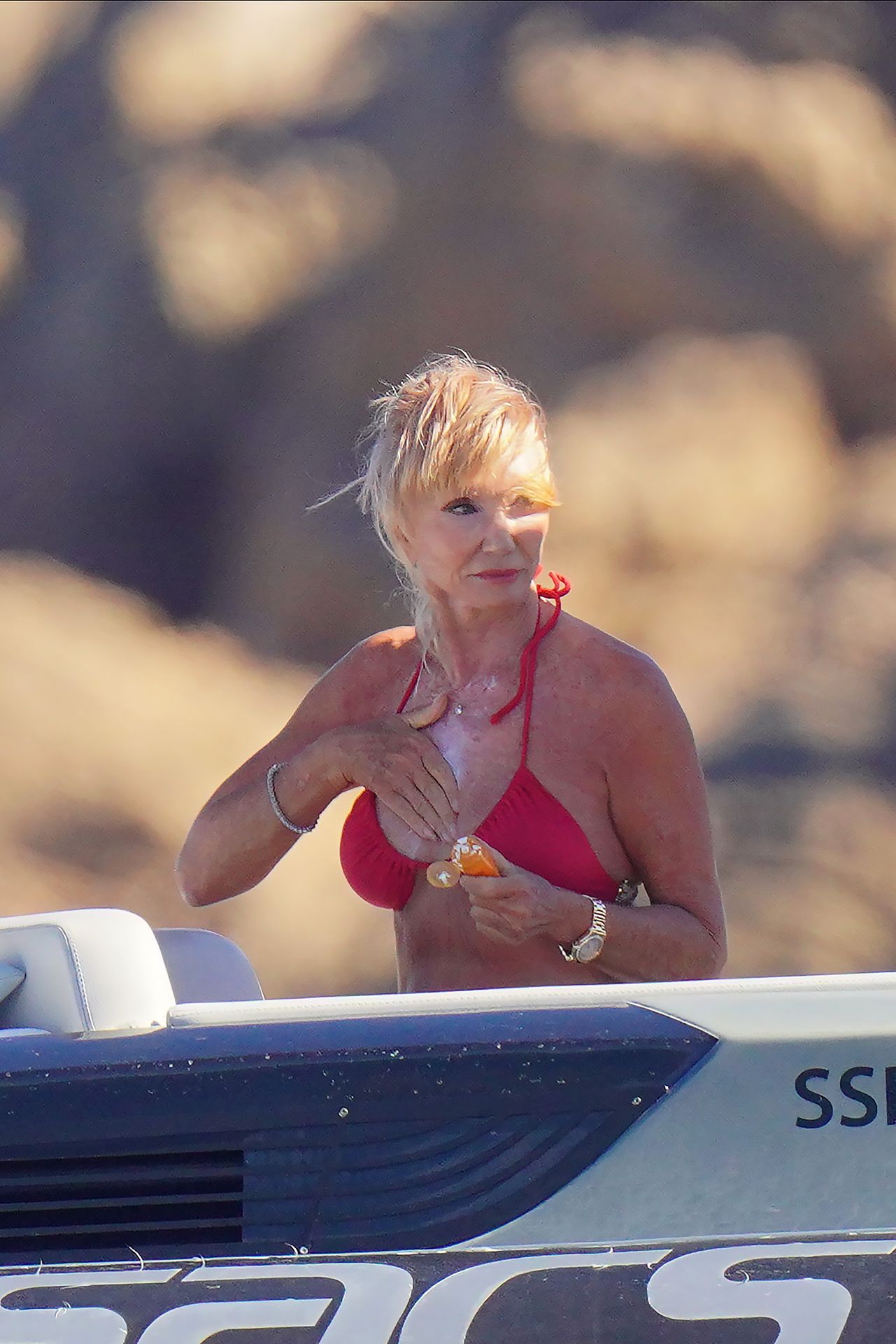 Susie Vanner Looks Amazing in a Red Bikini (49 Photos)