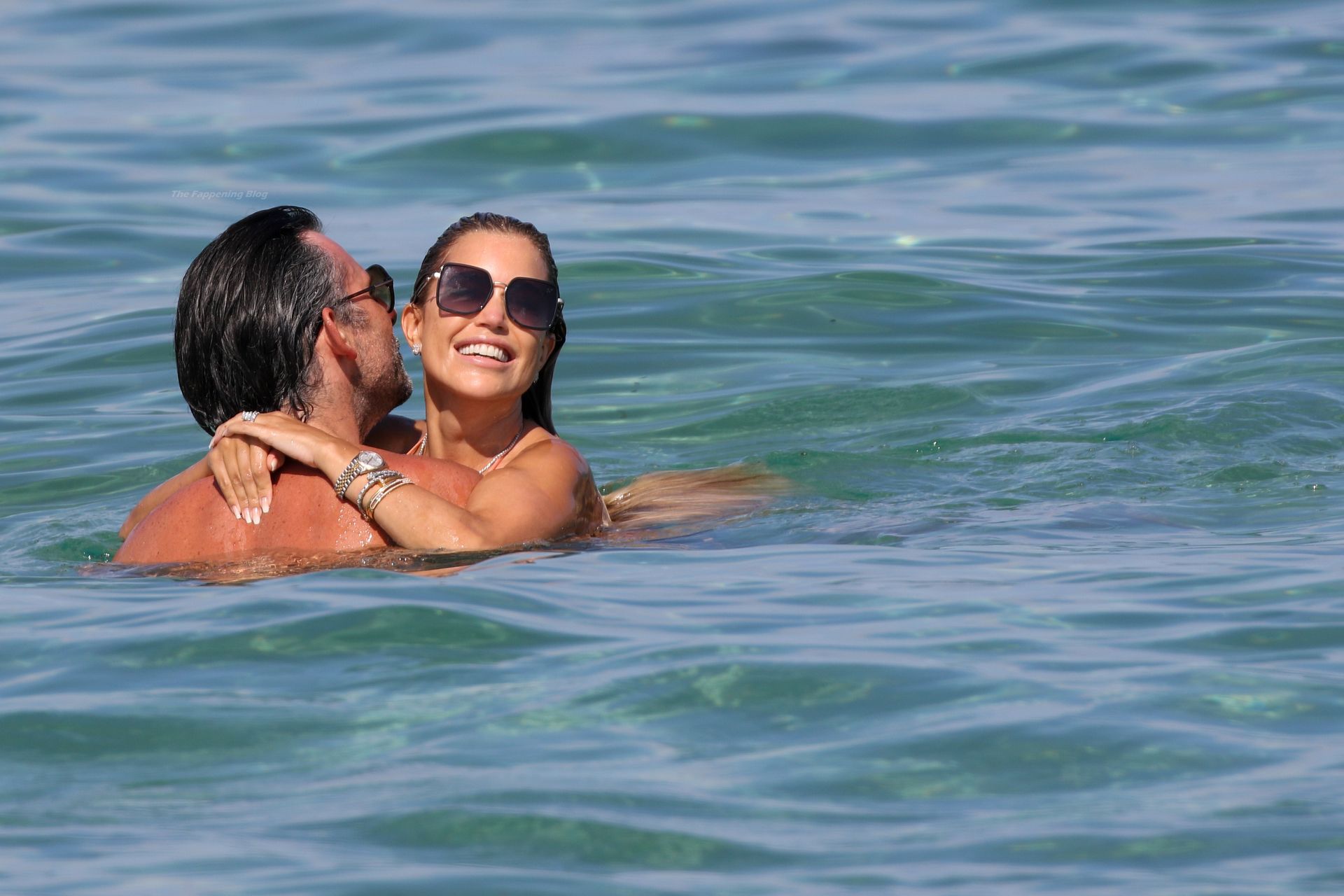 Sylvie Meis & Niclas Castello Enjoy a Beach Day in Saint Tropez (108 New Photos)