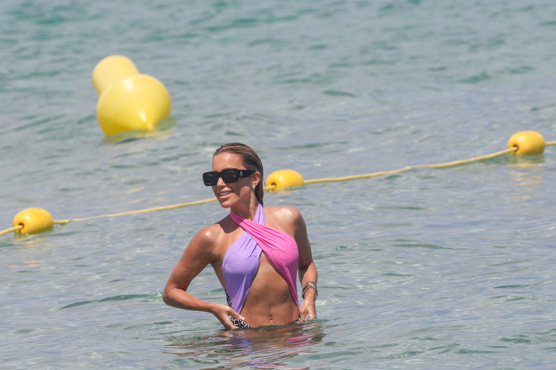 Sylvie Meis & Niclas Castello Enjoy a Beach Day in Saint Tropez (120 Photos)
