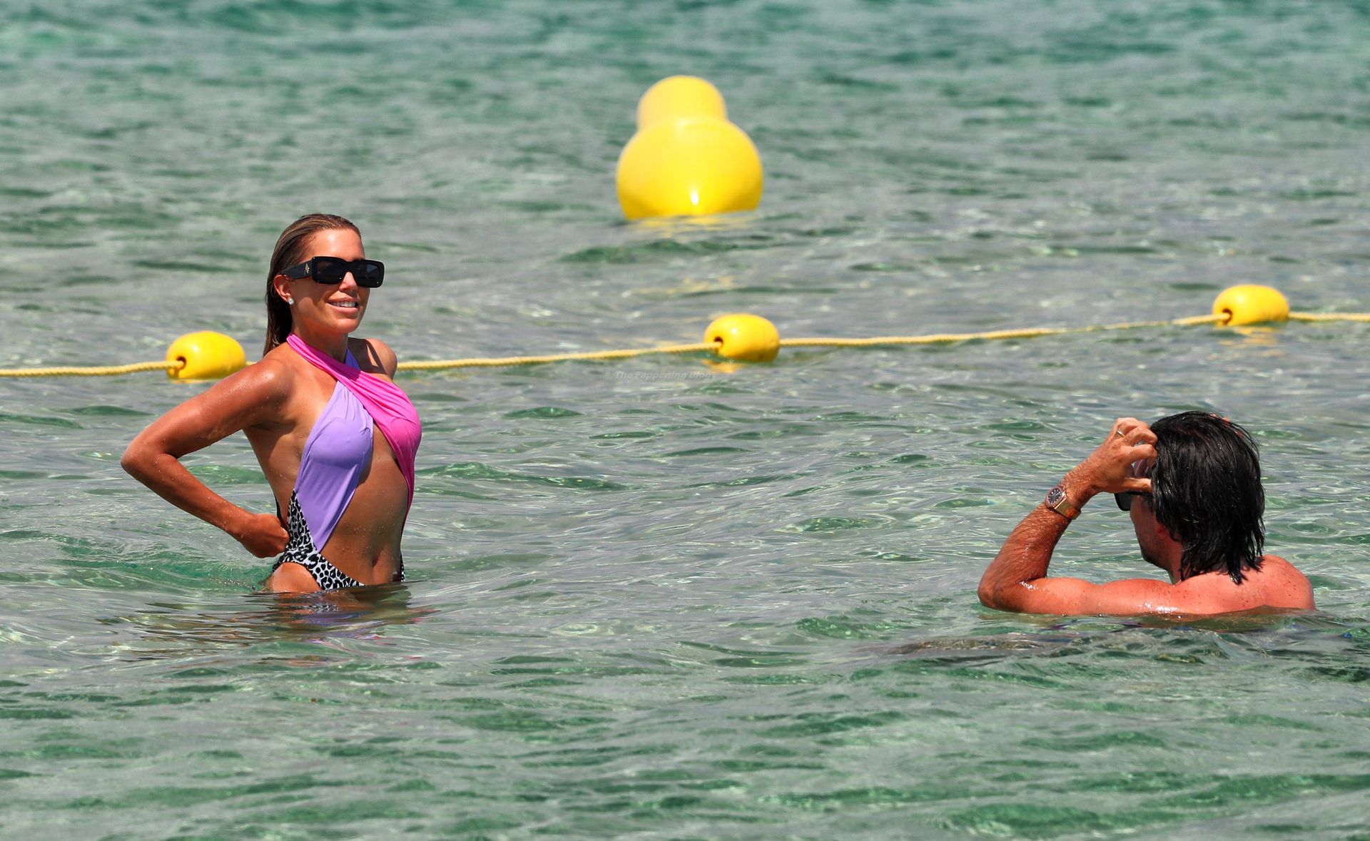 Sylvie Meis & Niclas Castello Enjoy a Beach Day in Saint Tropez (120 Photos)