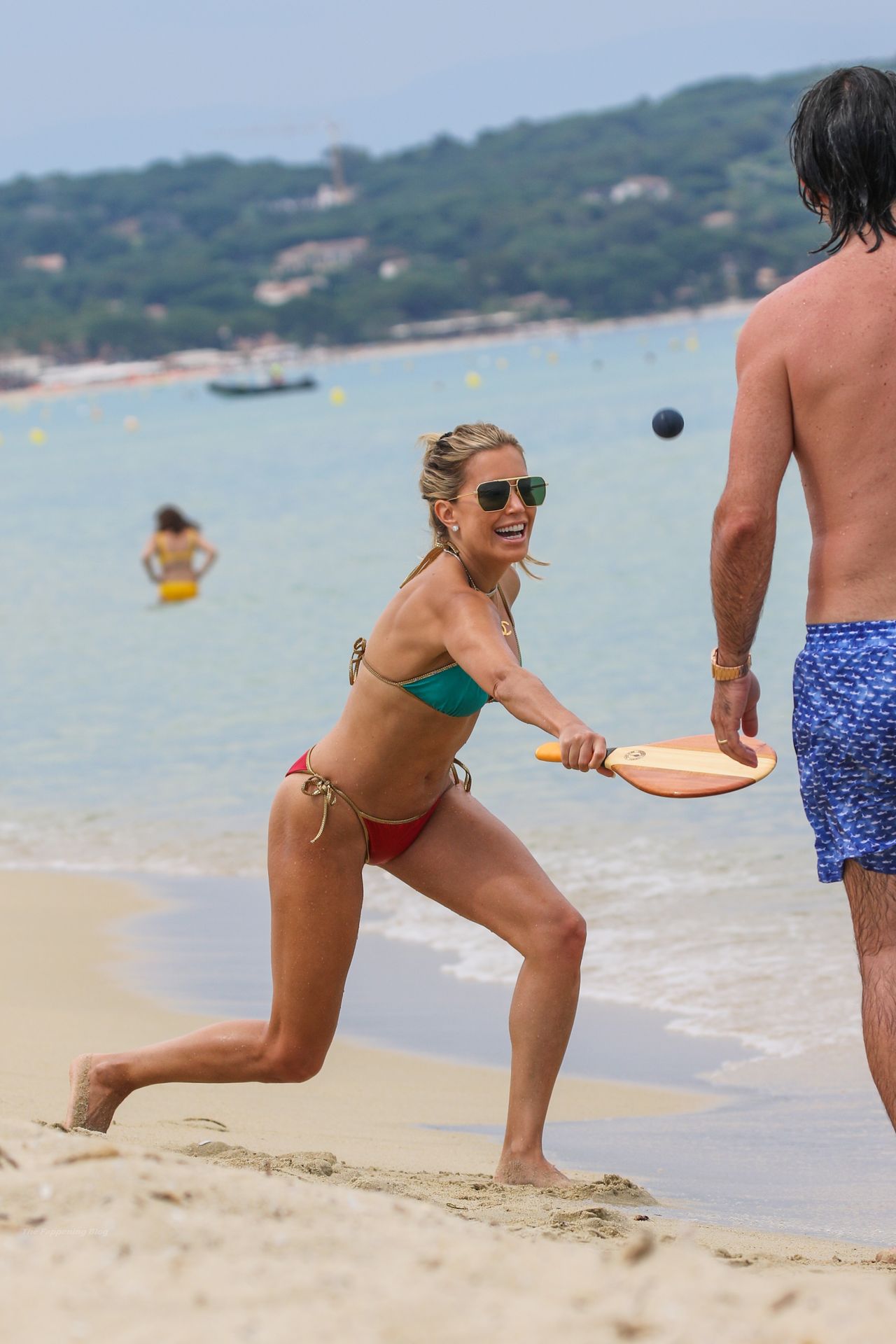 Sylvie Meis & Niclas Castello Enjoy a Beach Day in Saint Tropez (135 Photos)