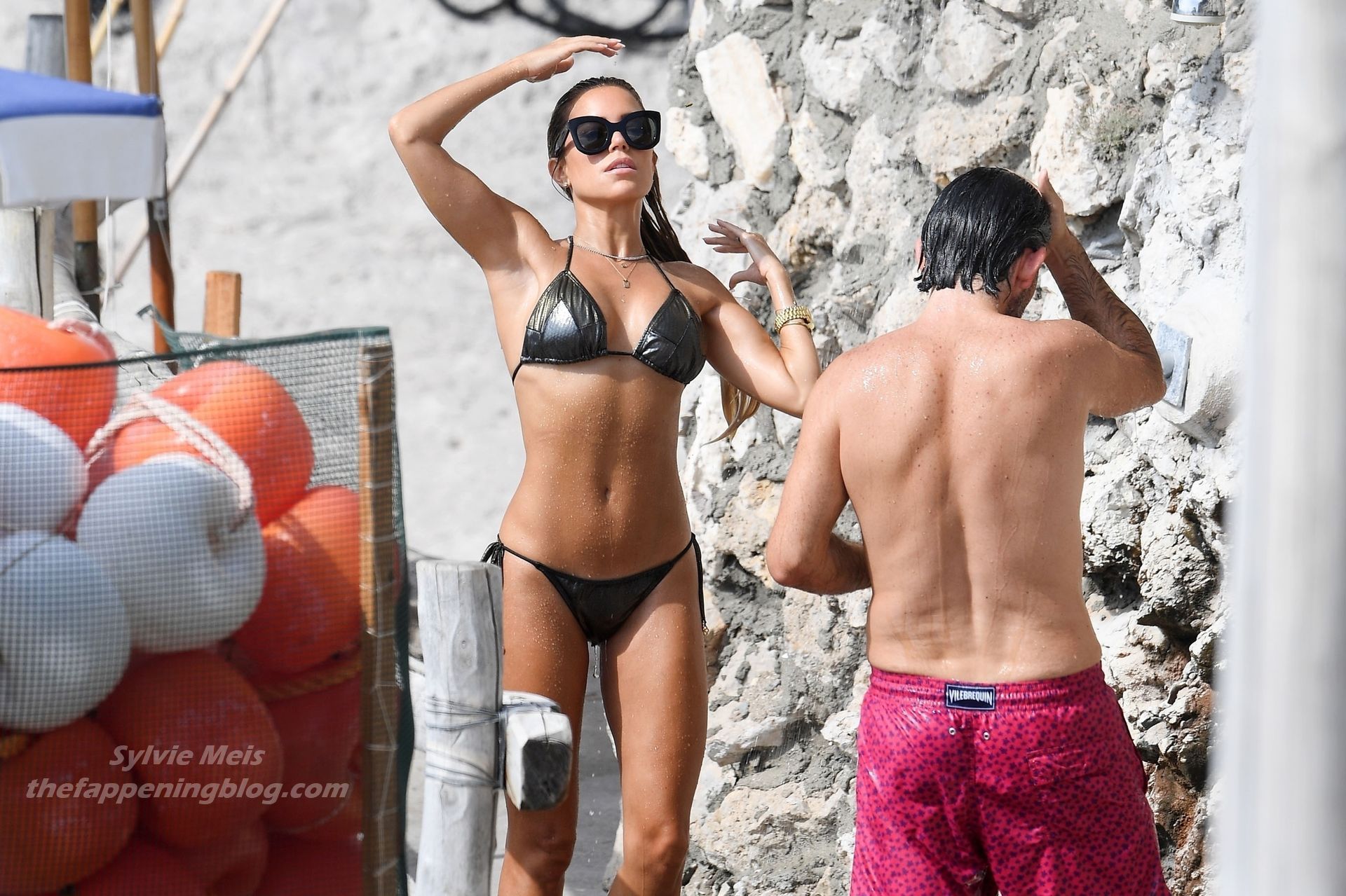 Sylvie Meis & Niclas Castello are Spotted During Their Honeymoon Break in Capri (47 Photos)