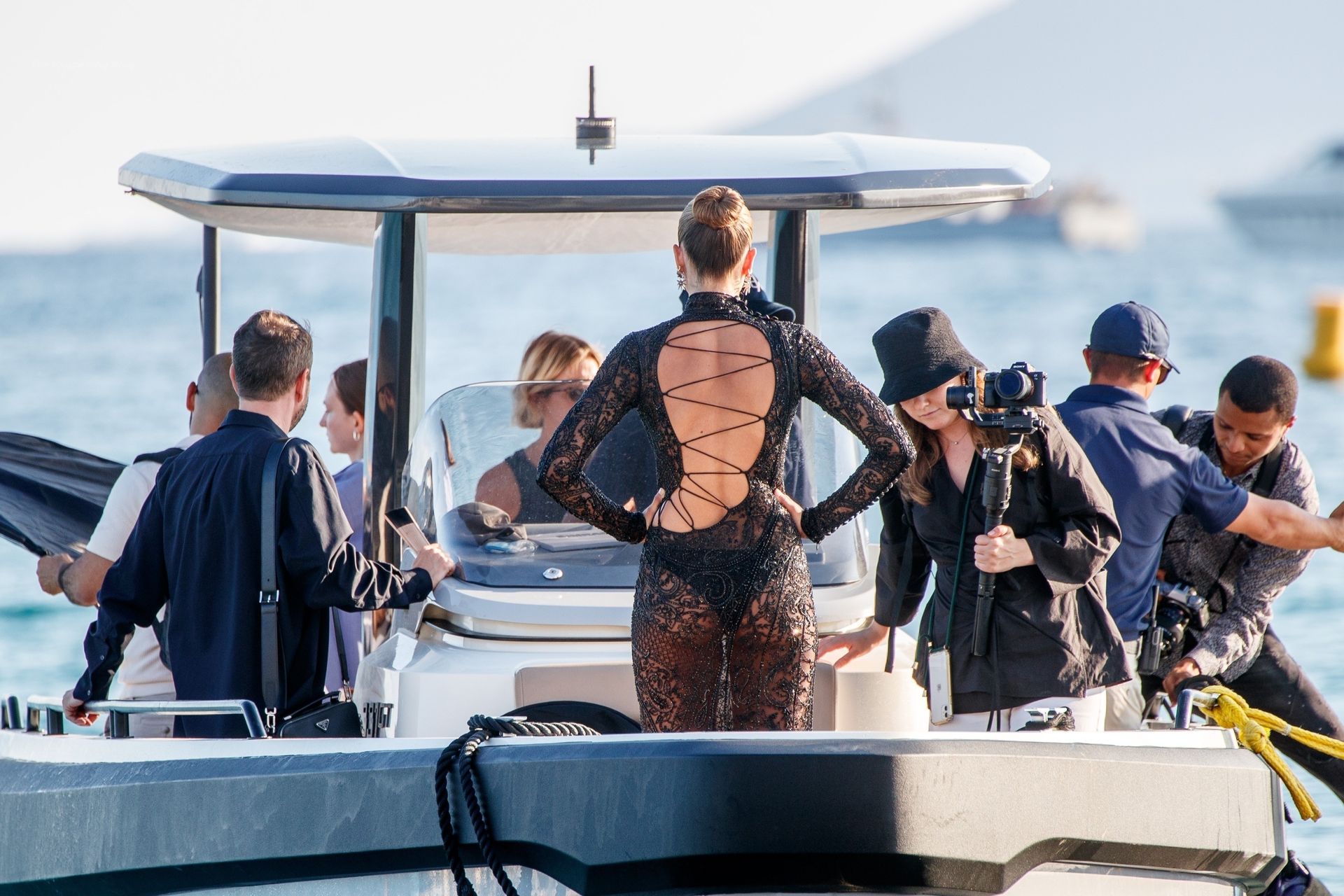 Taylor Hill Poses on a Photoshoot on a Boat in C
annes (73 Photos)