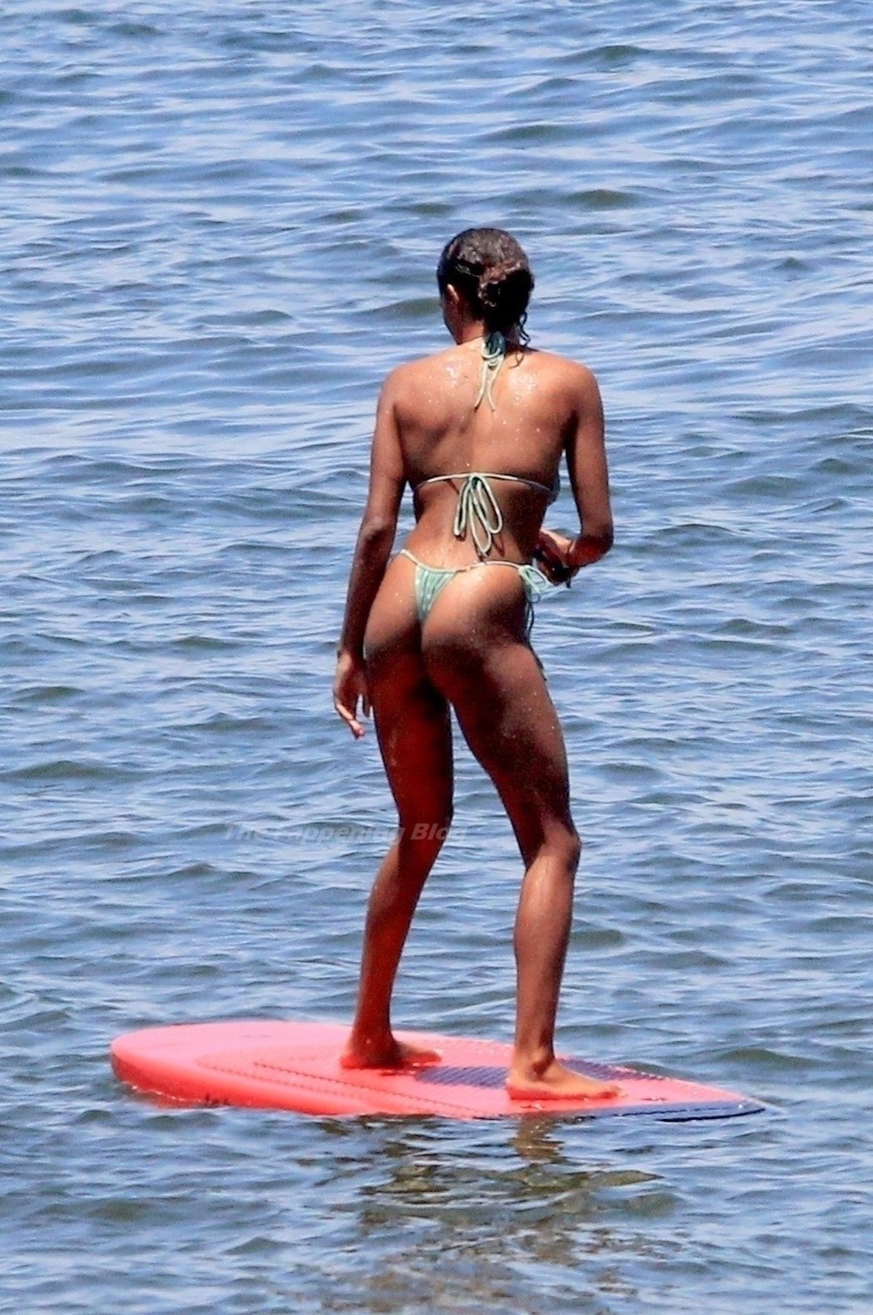 Vincent Cassel & Tina Kunakey Were Pictured Having a Fun Day Out on the Beach (44 Photos)
