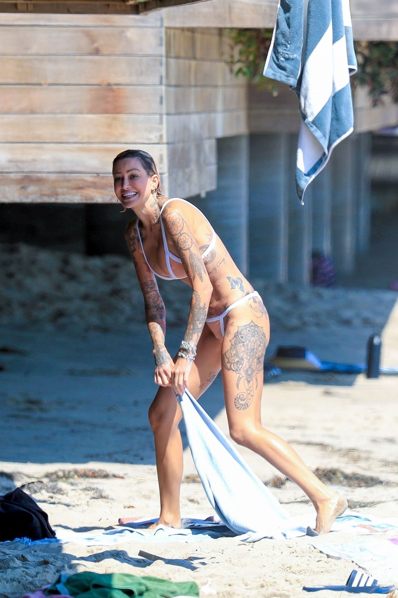 Tina Louise Suffers a Sexy Nip Slip in Malibu (66 Photos)
