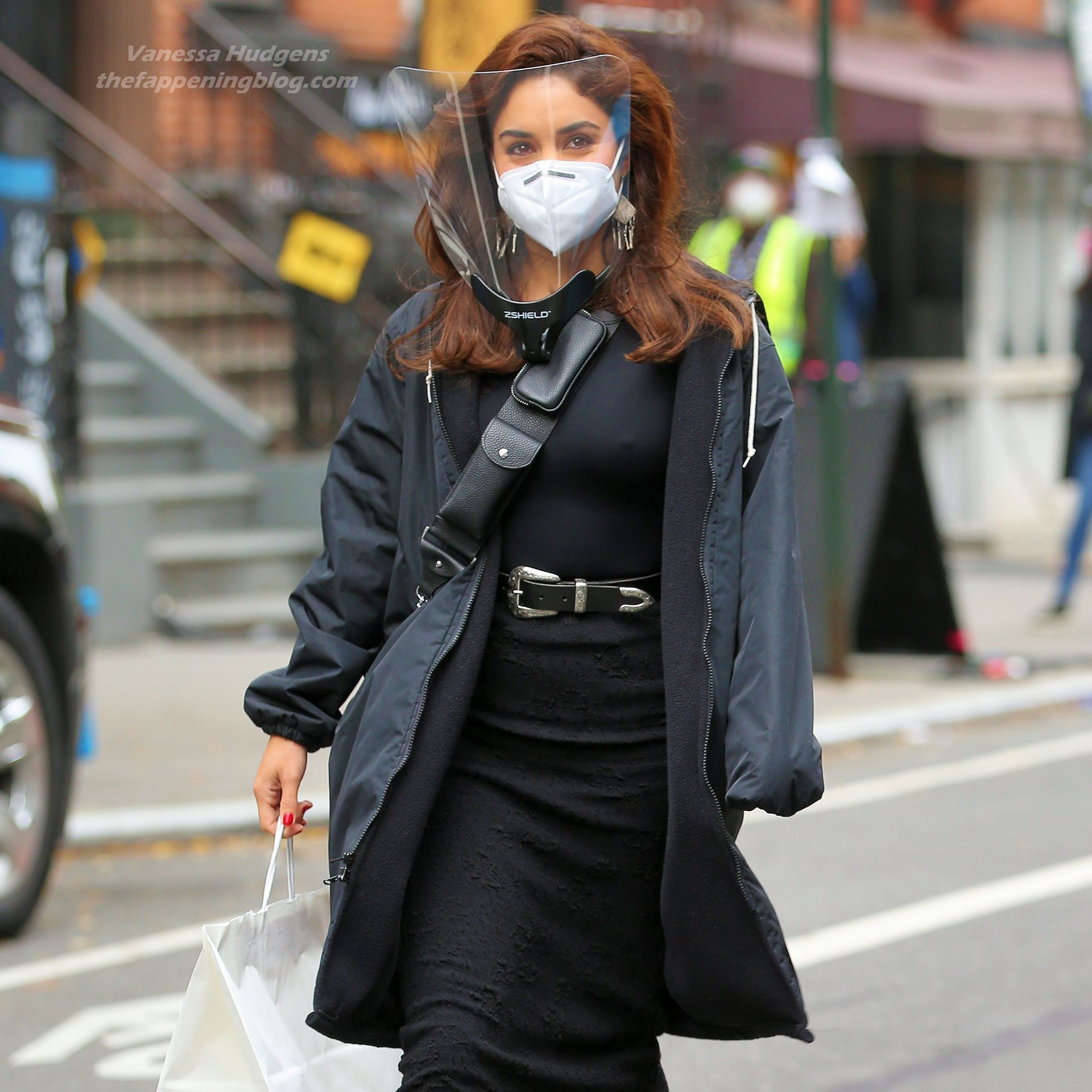 Vanessa Hudgens Walks To The Set Of Tik Tik Boom In East Village In NYC (24 Photos)