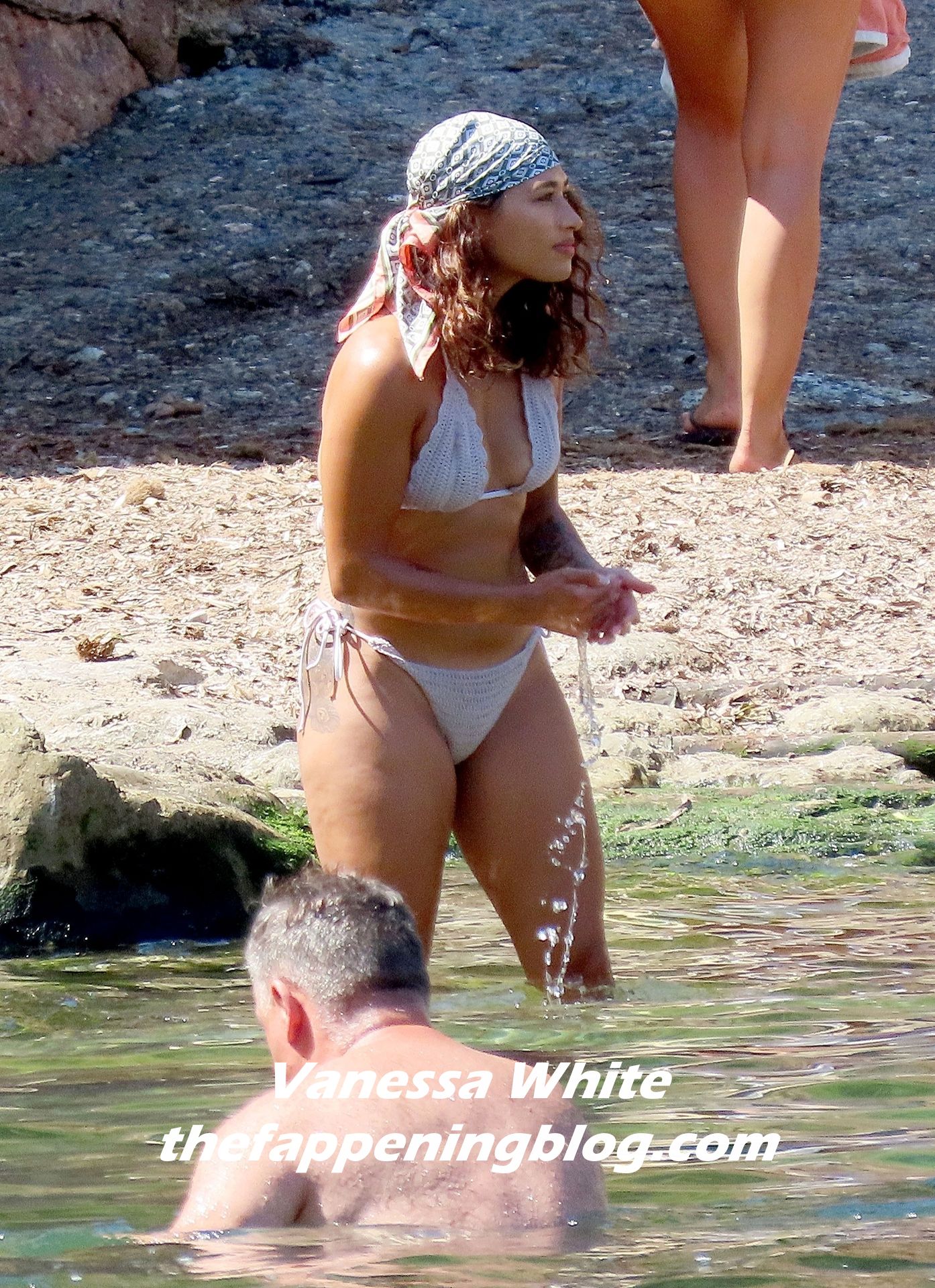 Vanessa White Sizzles Out in the Spanish Sunshine with a Mystery Man (77 Photos)