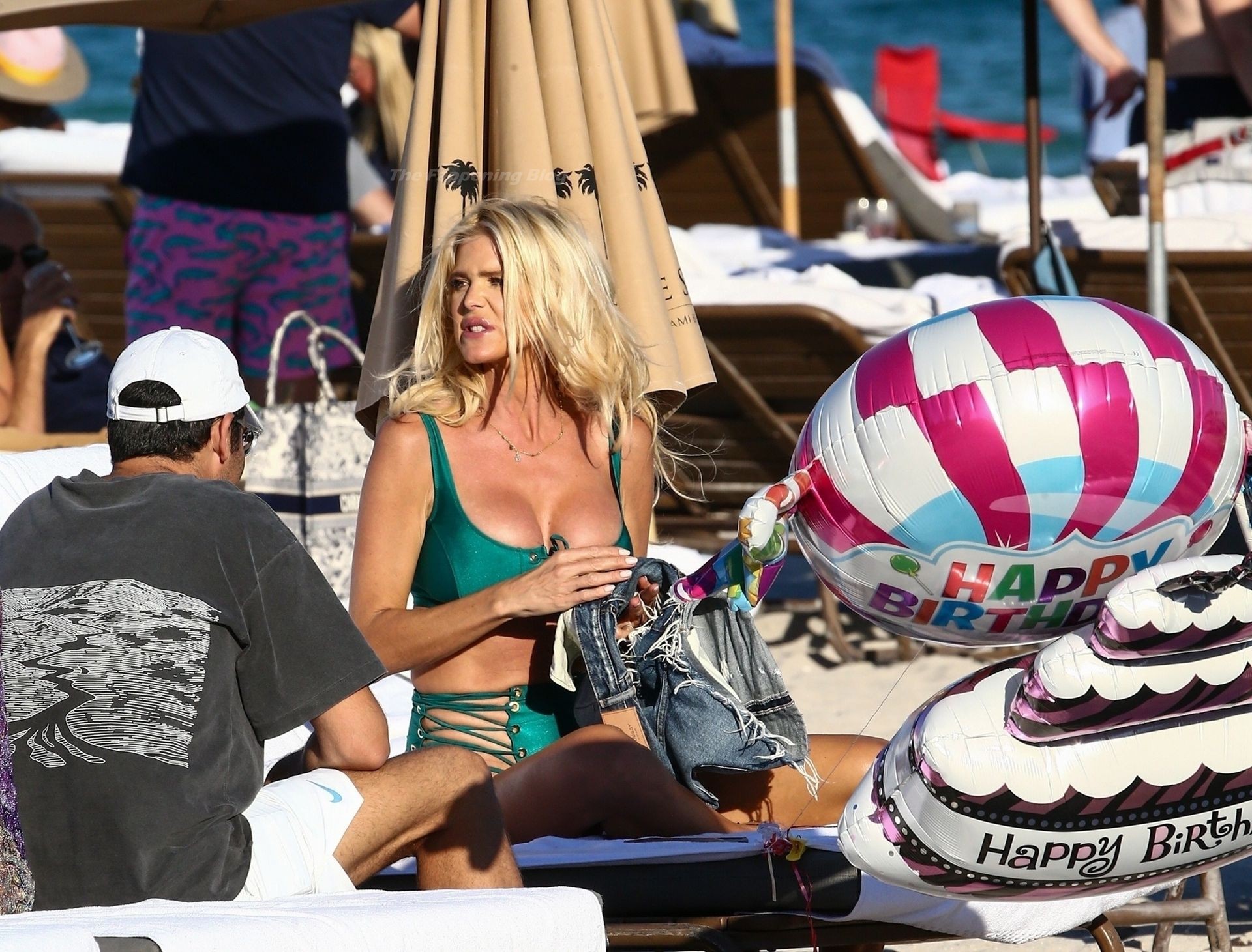 Victoria Silvstedt Celebrates a Friends Birthday in Miami Beach (105 Photos)