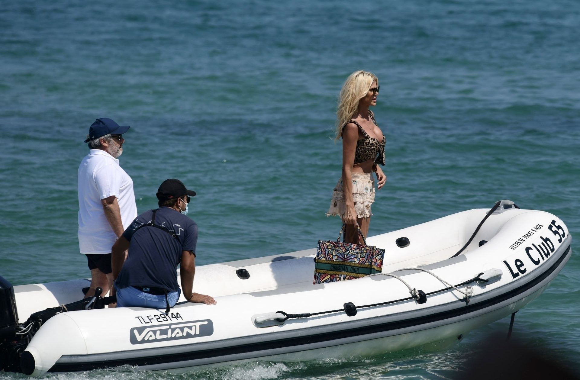 Victoria Silvstedt Is Seen Arriving at Club 55 in St Tropez (30 Photos)