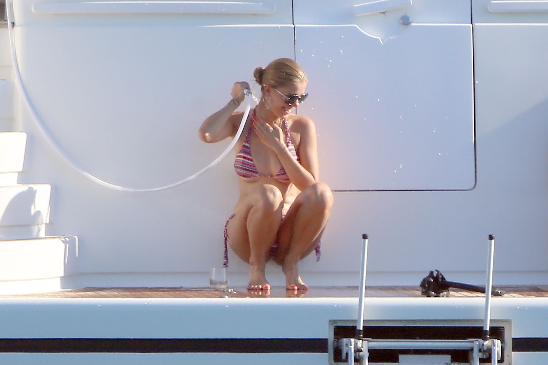 Victoria Swarovski Enjoys a Day by the Sea in Ibiza (19 Photos)